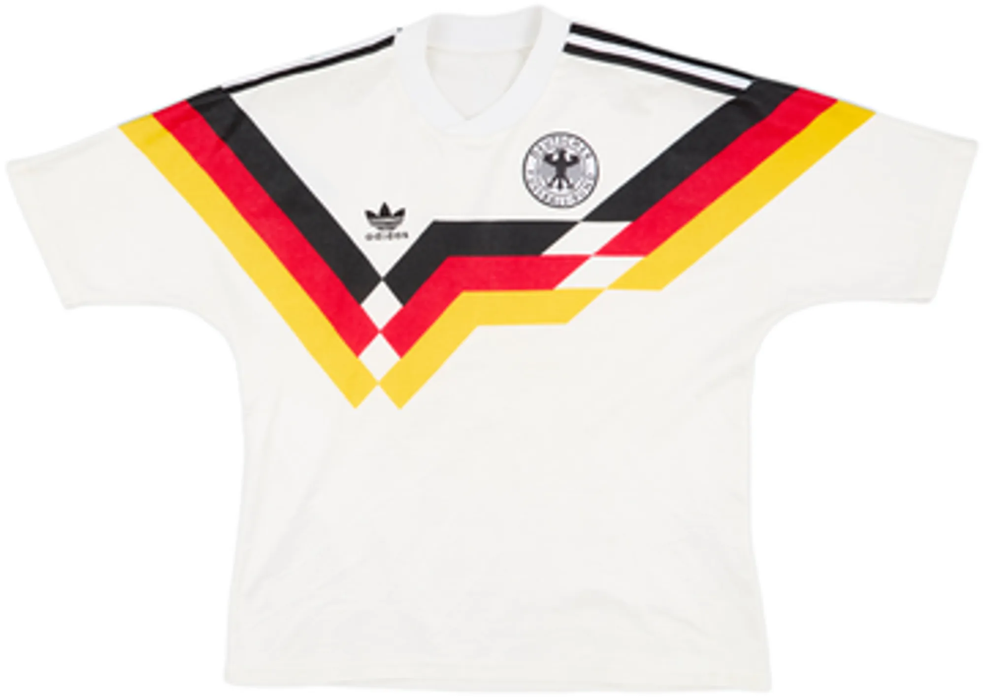 adidas Germany Mens SS Home Shirt 1988