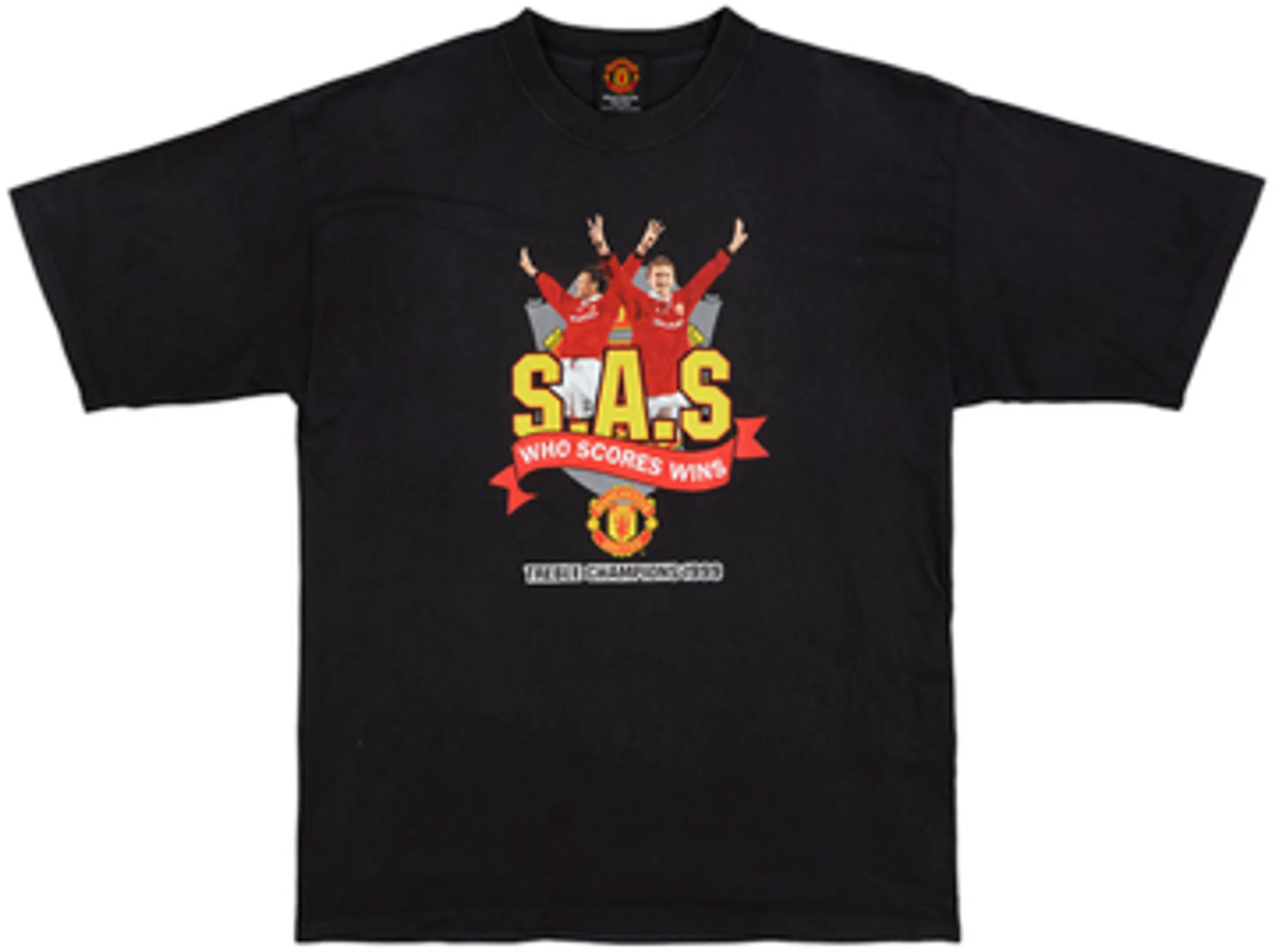 1999 Manchester United Graphic Tee - 10/10 - (XL)