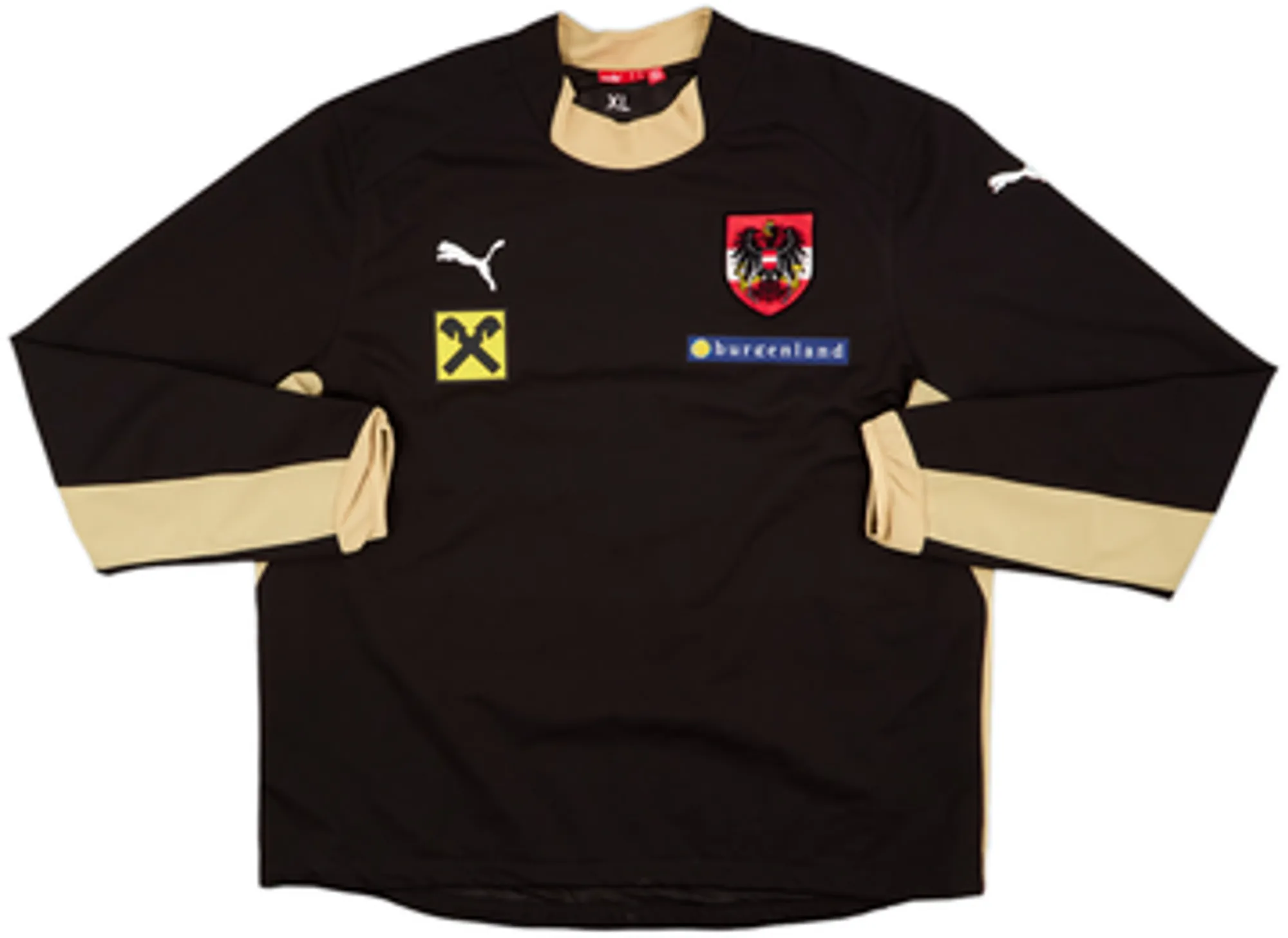 Puma Austria Mens SS Player Issue Home Shirt 2008