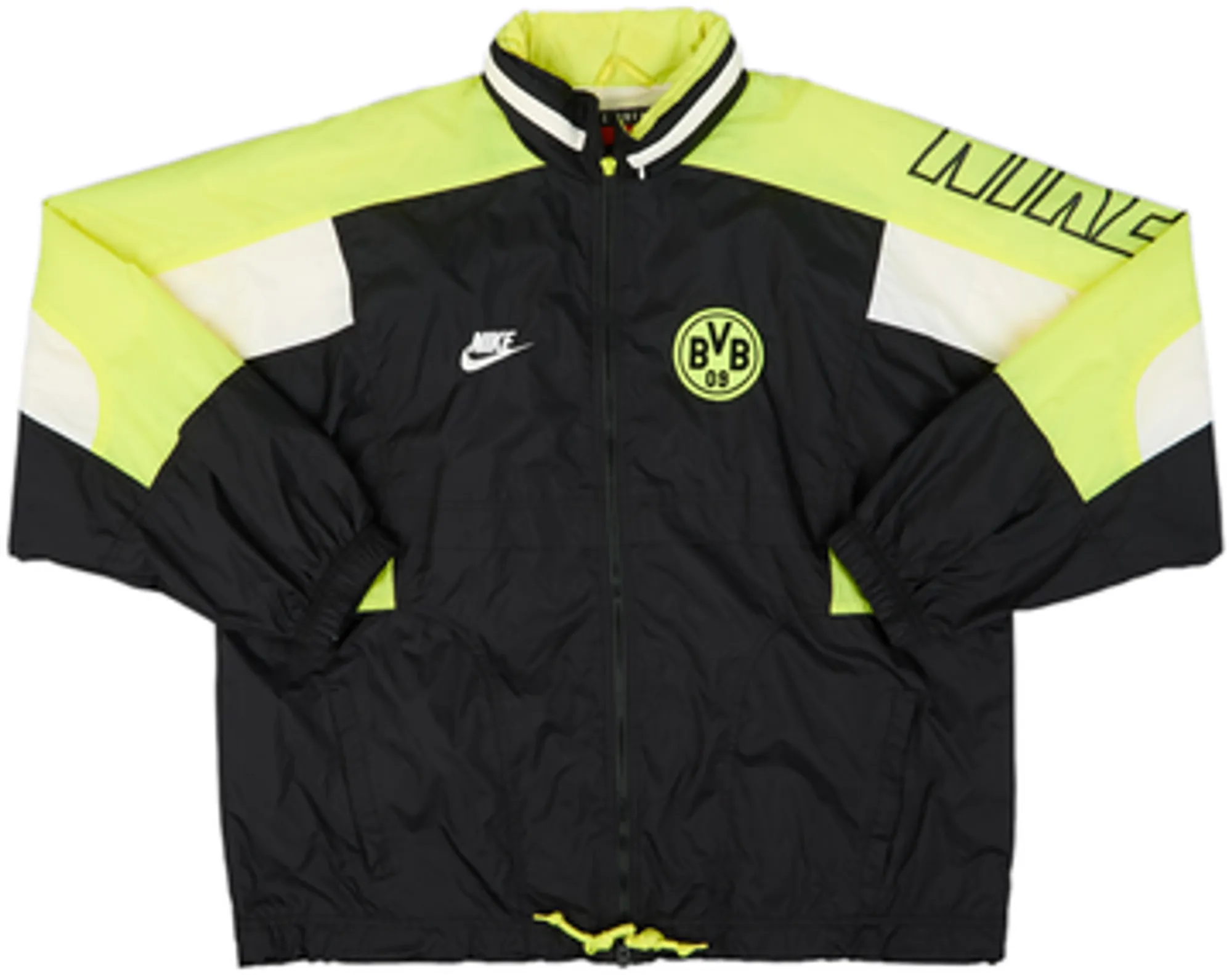 1996-97 Borussia Dortmund Nike Hooded Rain Jacket - 4/10 - (L)