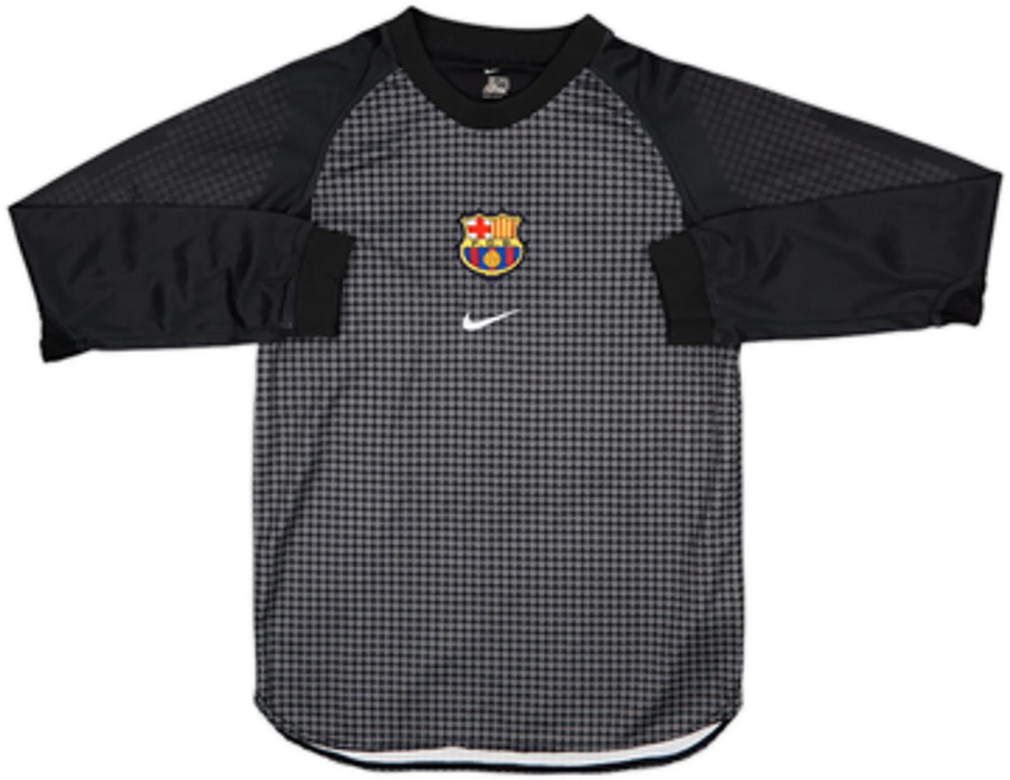 Nike Barcelona Boys LS Goalkeeper Home Shirt 2000/01
