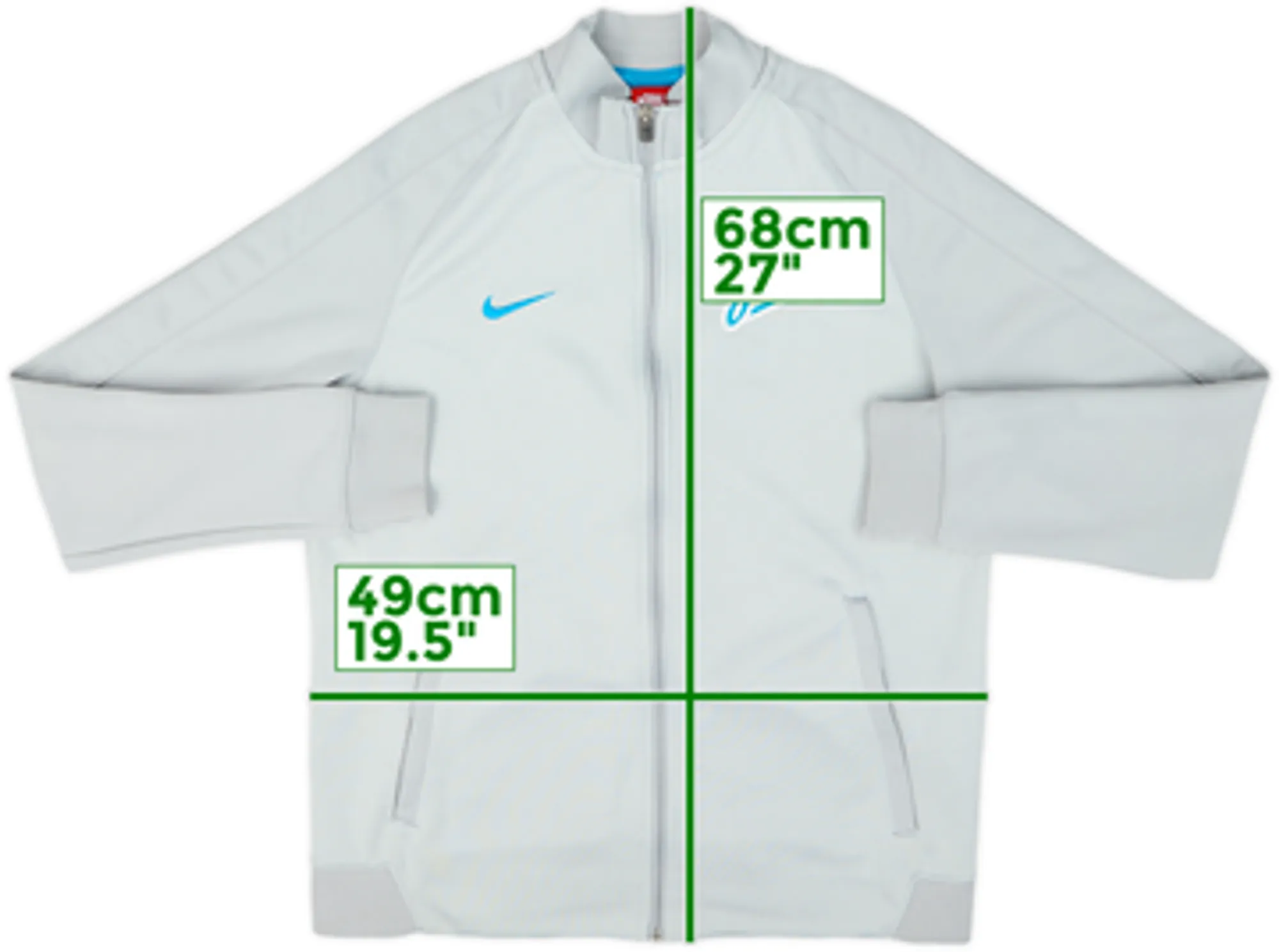 2016-17 Zenit St. Petersburg Nike Track Jacket - 8/10 - (M)