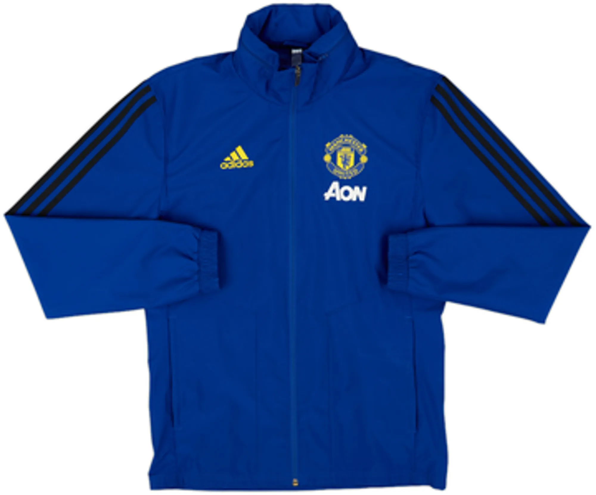 2019-20 Manchester United adidas Hooded Rain Jacket - 9/10 - (S)