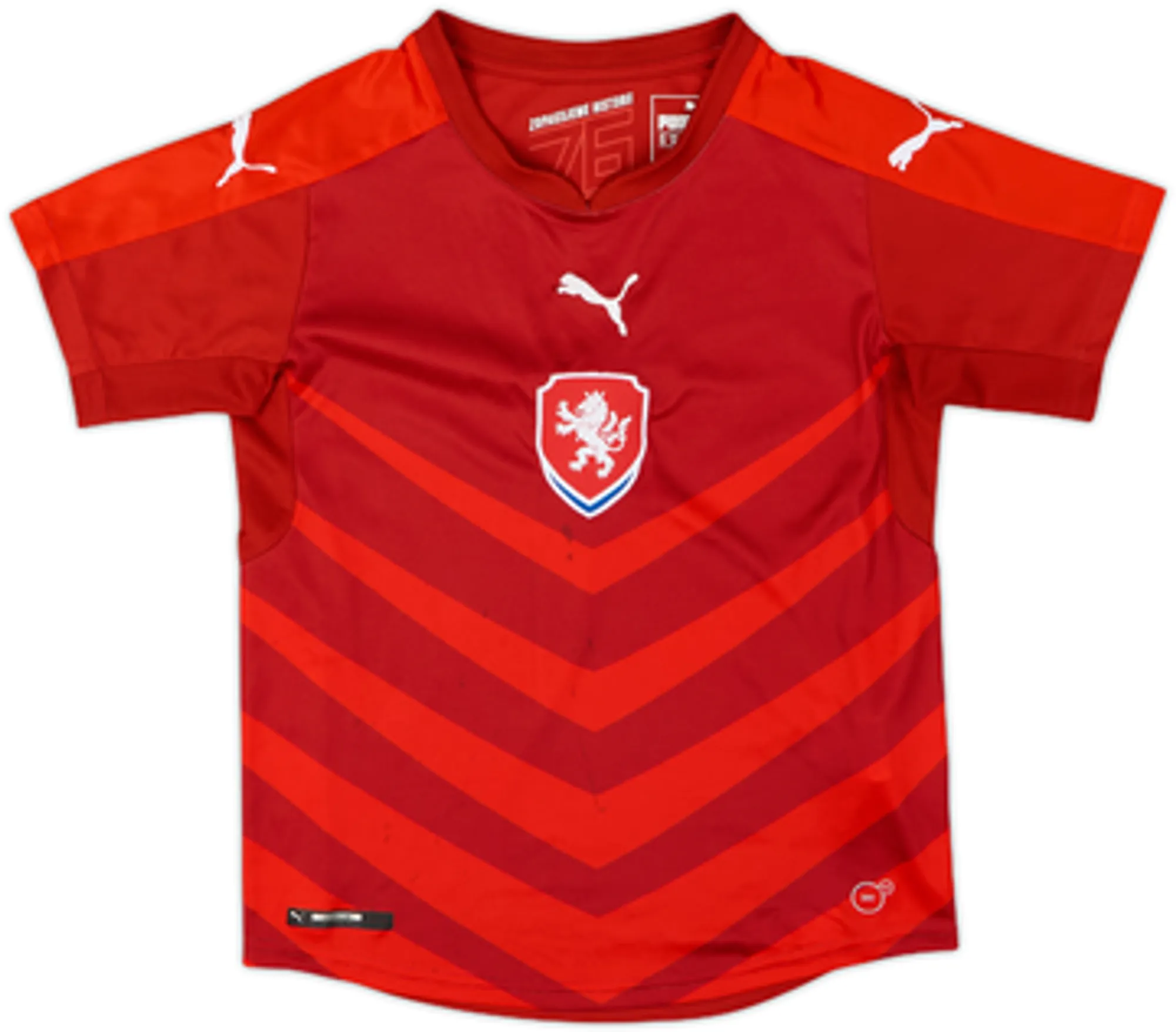 Puma Czech Republic Boys SS Home Shirt 2016