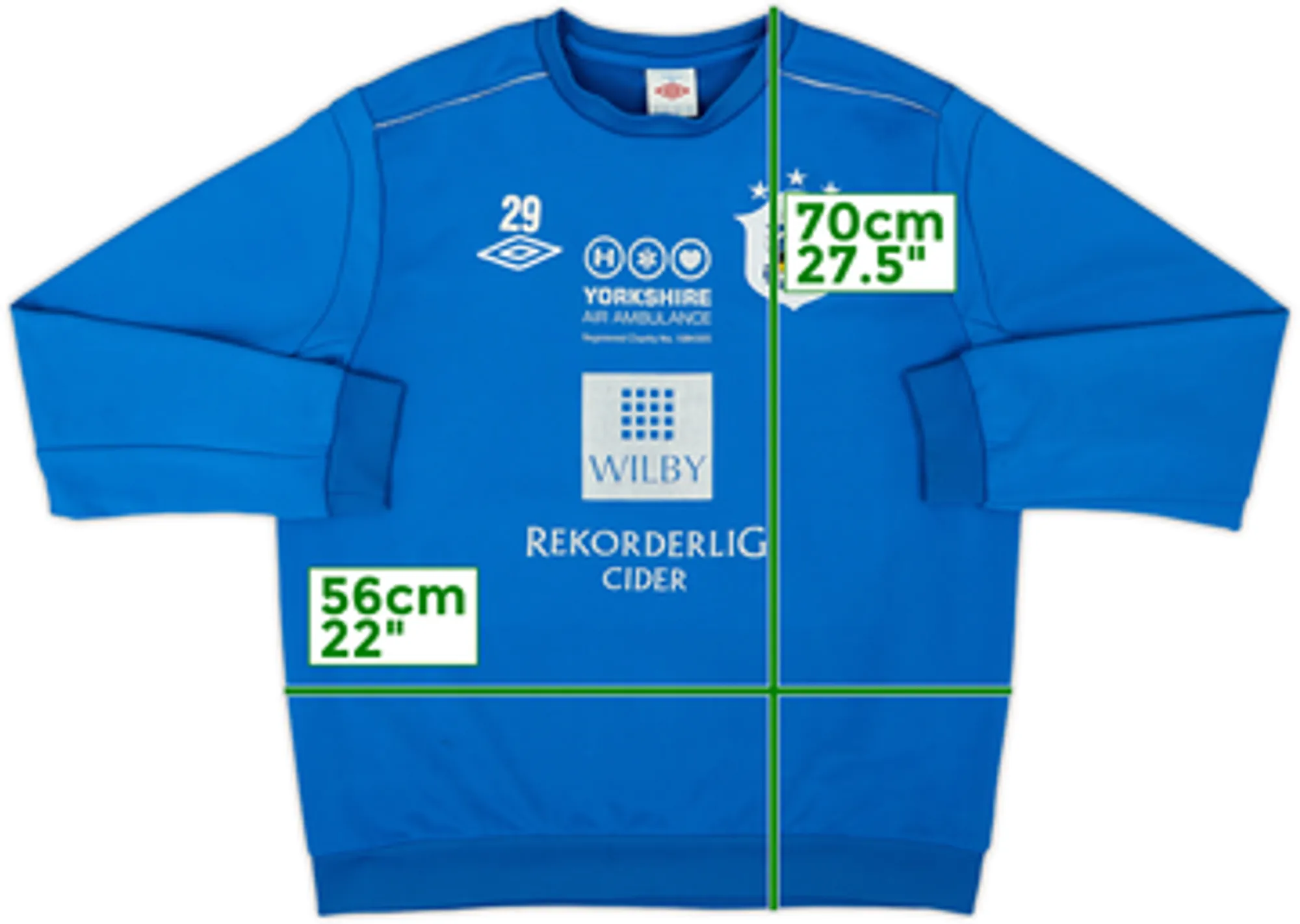 Umbro Huddersfield Town Mens SS Player Issue Home Shirt 2012/13