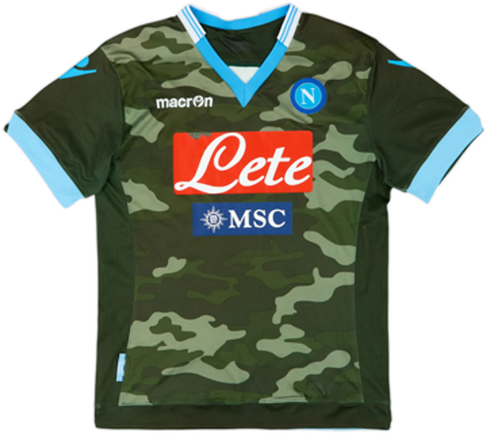 Macron Napoli Mens SS Away Shirt 2013/14