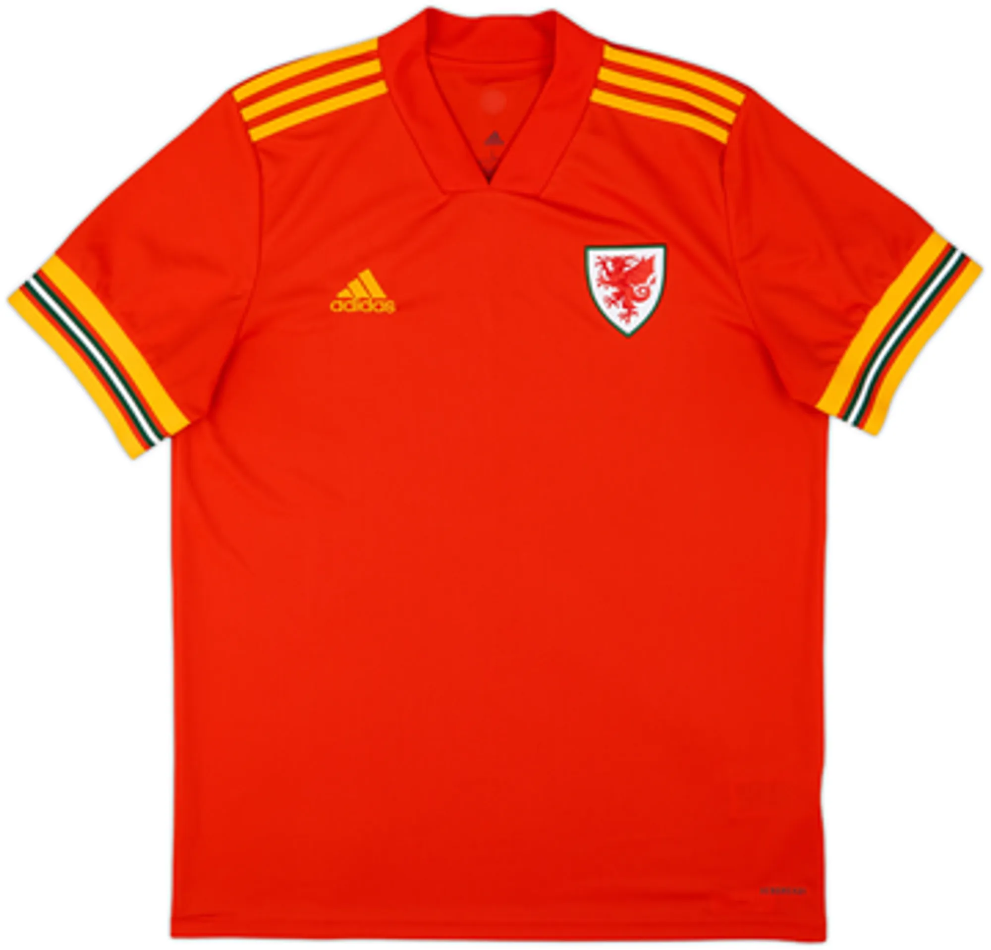 adidas Wales Mens SS Home Shirt 2020