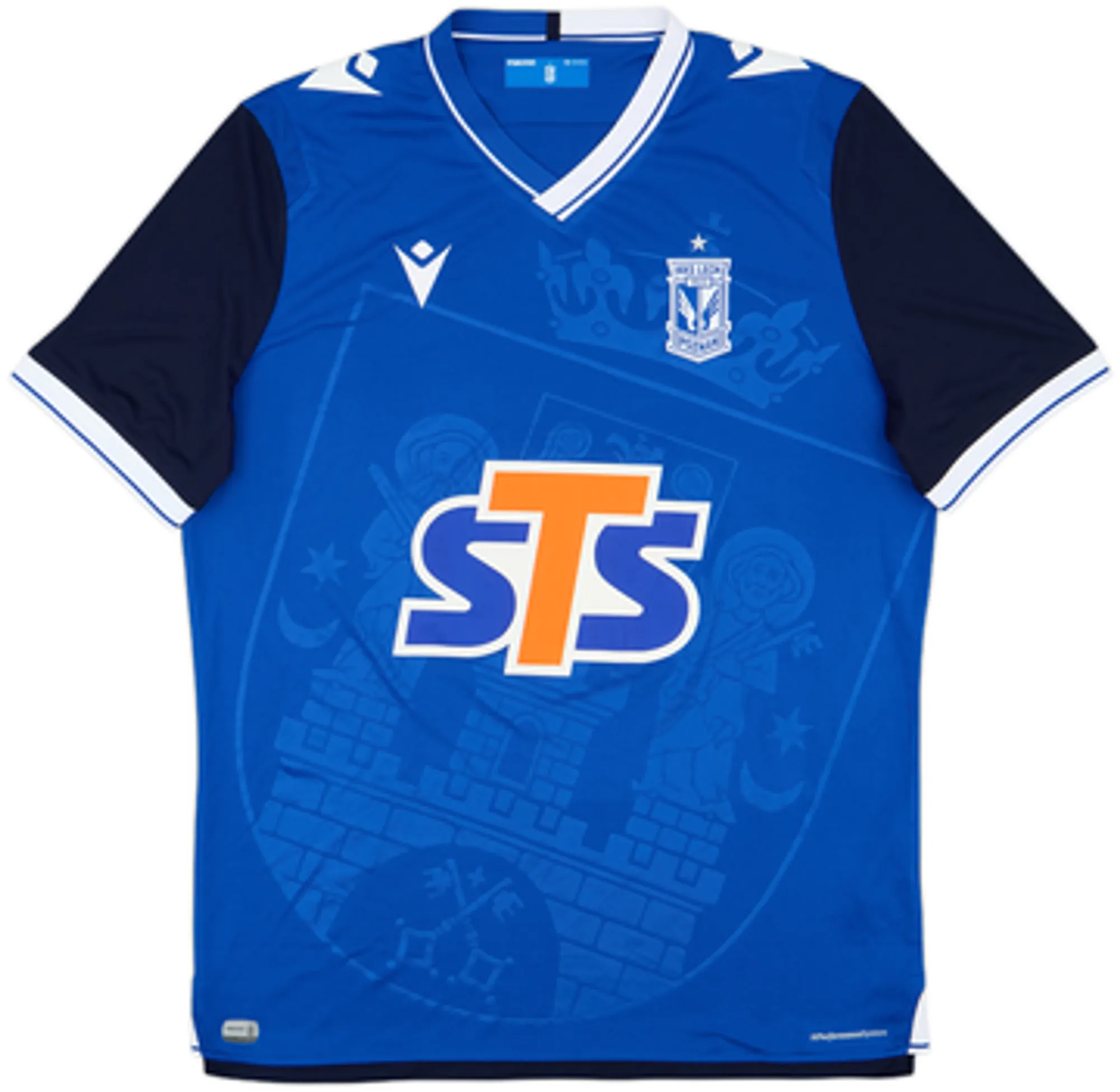 Macron Lech Poznan Mens SS Home Shirt 2020/21