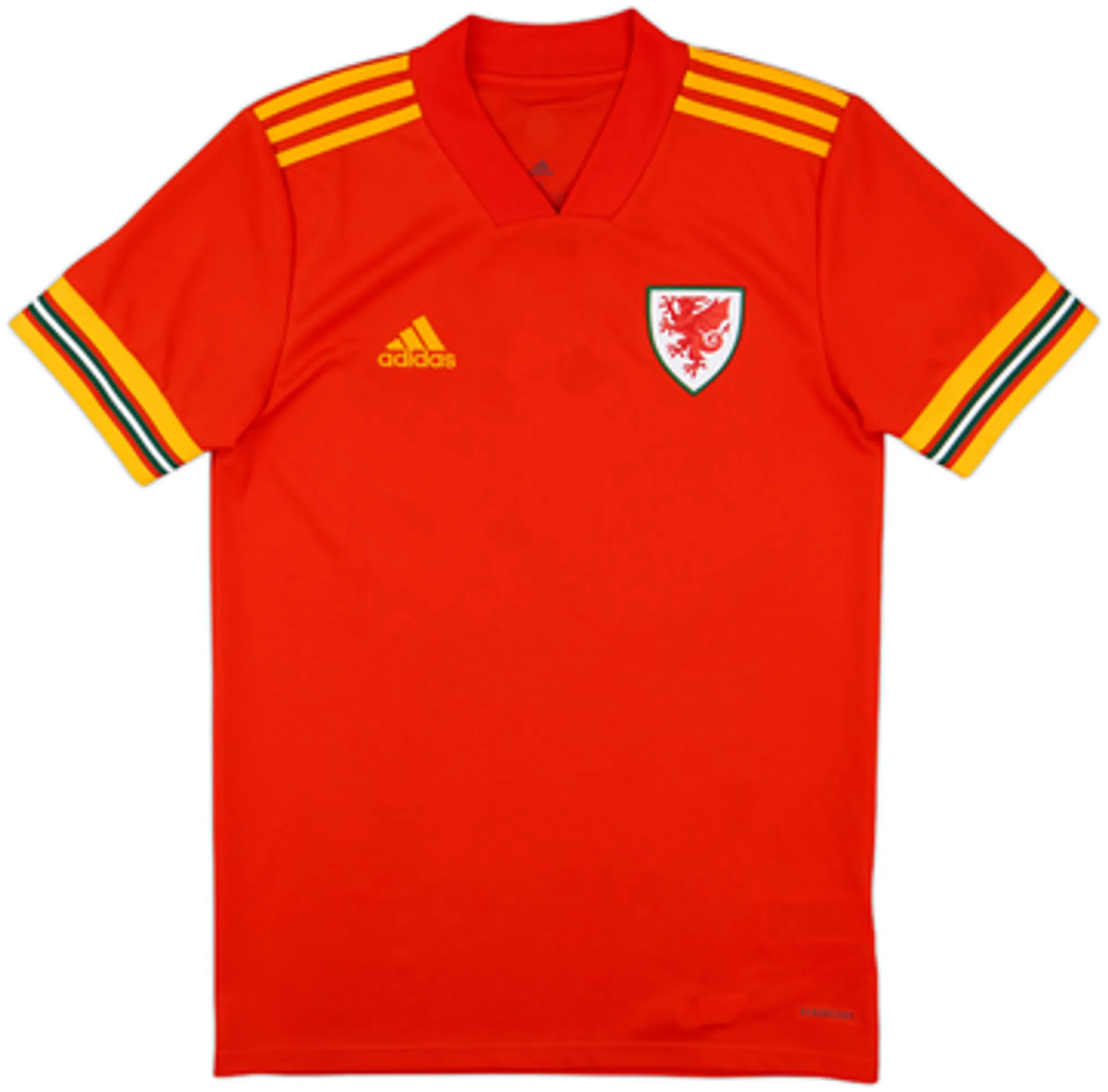 adidas Wales Mens SS Home Shirt 2020