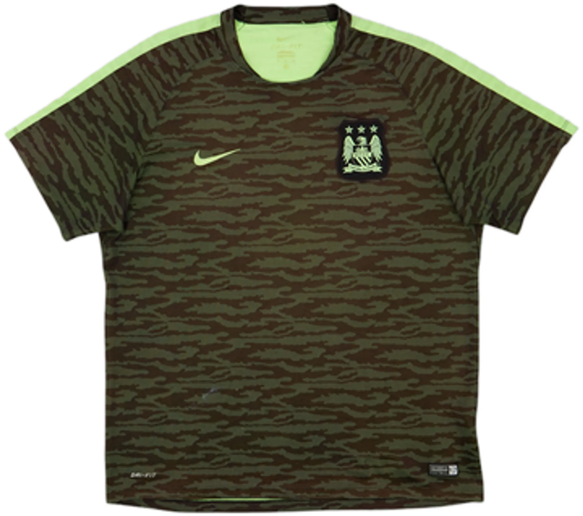 Nike Manchester City Mens SS Home Shirt 2015/16