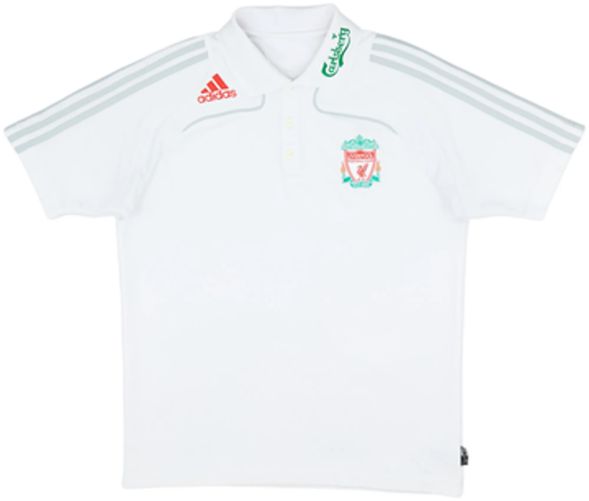 2008-09 Liverpool adidas Polo Shirt - 6/10 - (M)