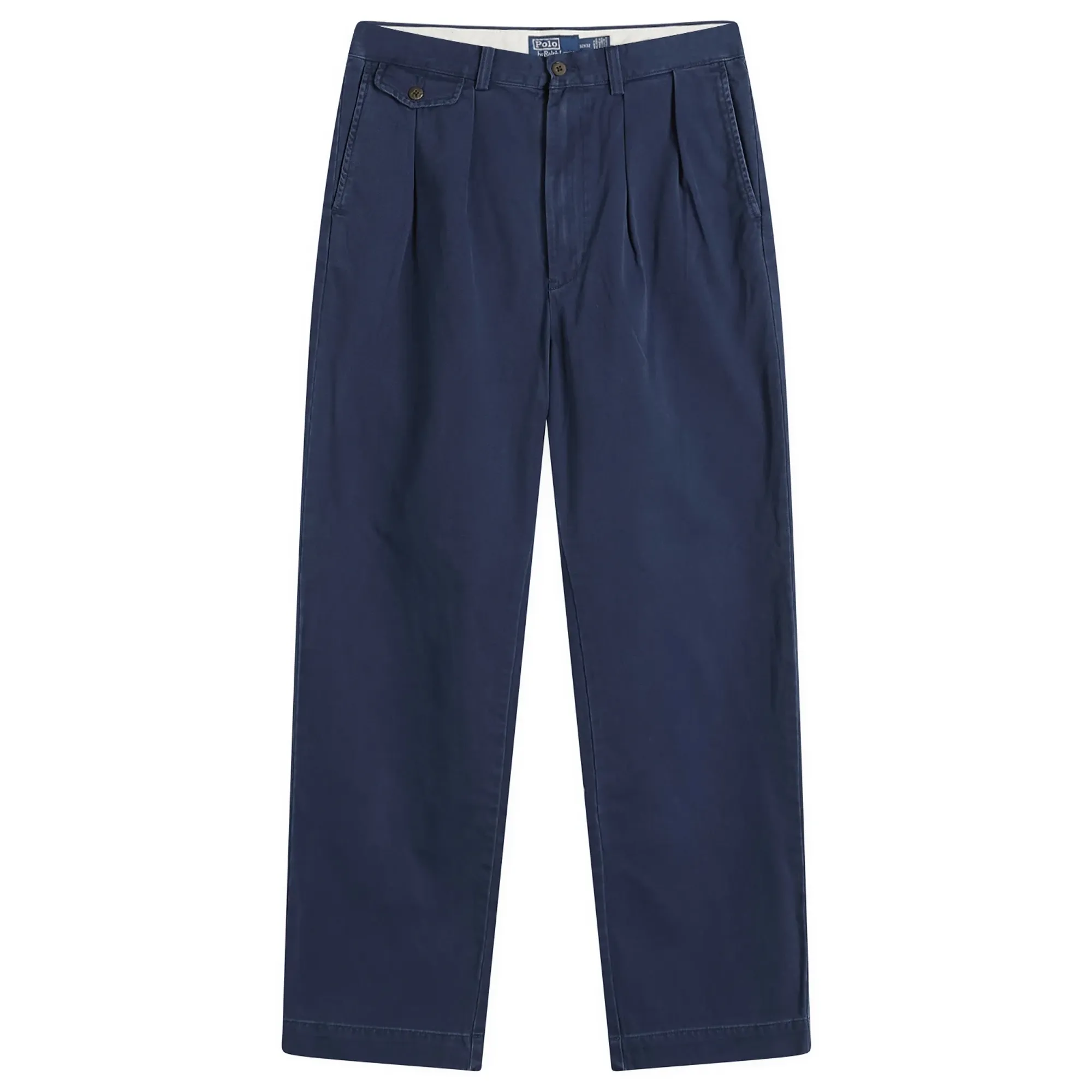 Polo Ralph Lauren Men's Whitman Pleated Trousers Newport Navy