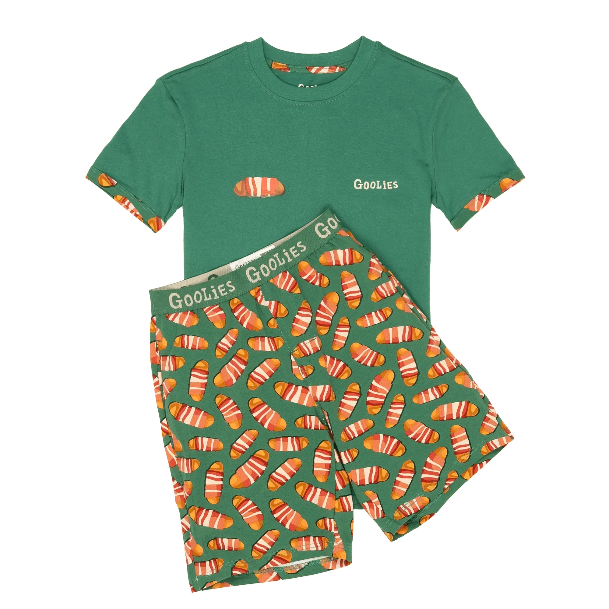 Pigs in Blankets - Kids Short Pyjamas Set (T-Shirt & Shorts)