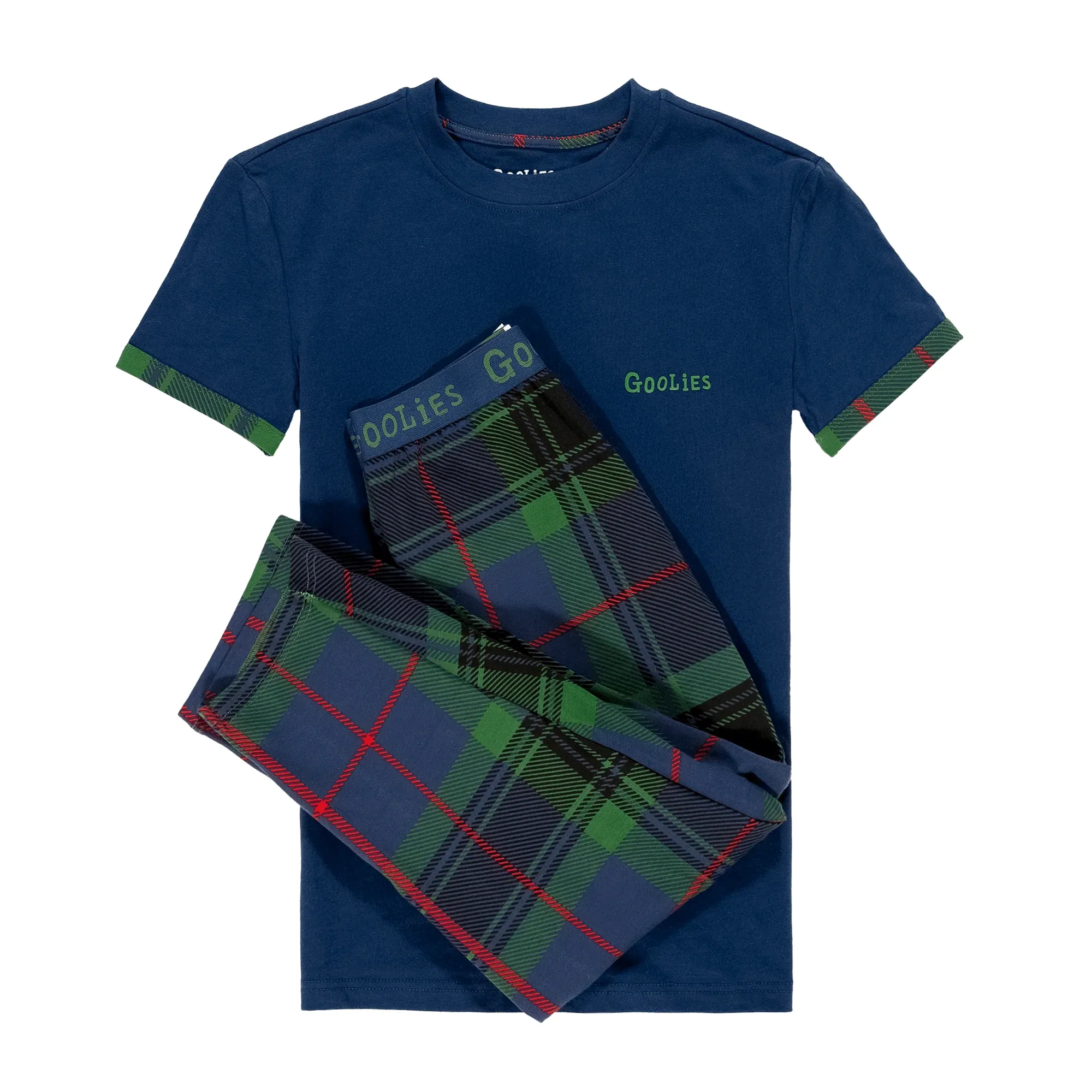 Highlands- Kids Long Pyjamas Set (T-Shirt & Trousers)