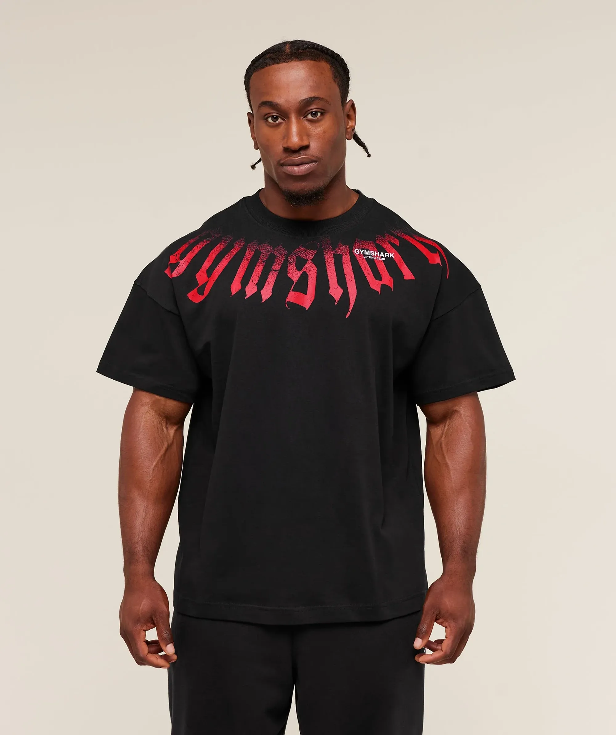  Fade Graphic T-Shirt - GS Black