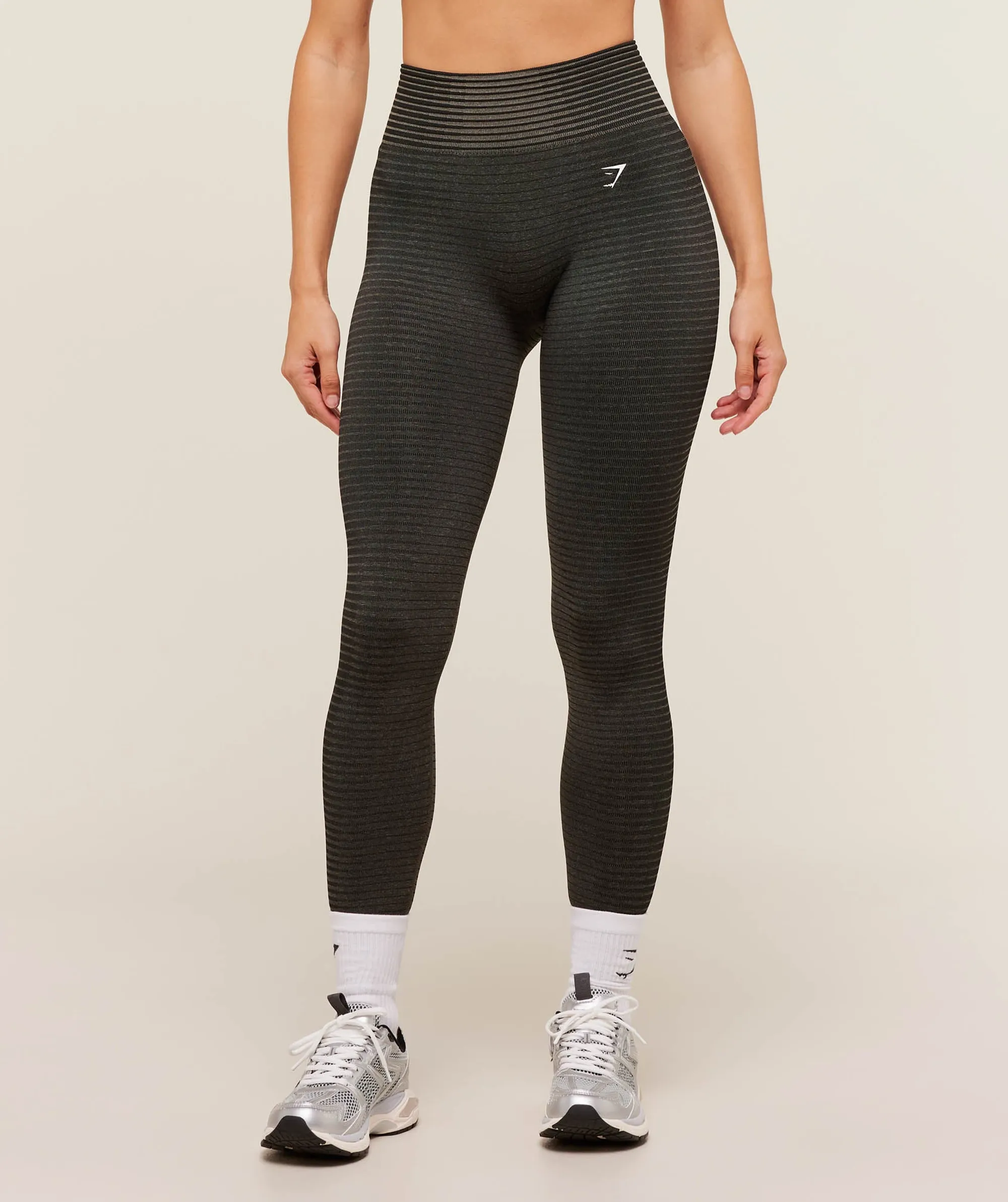 Sport Seamless Leggings - Camo Brown/Black