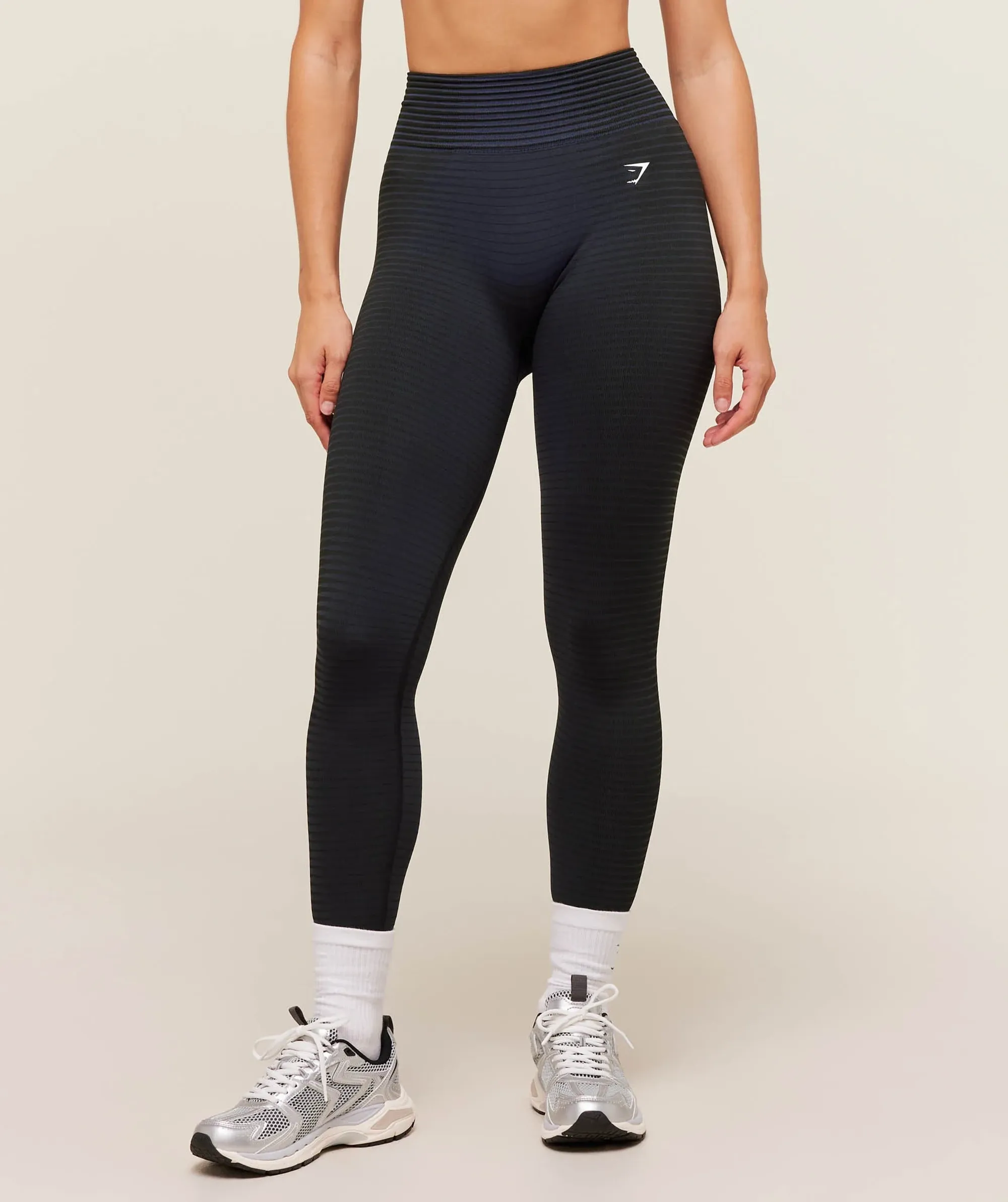  Sport Seamless Leggings - Heavy Blue/Black