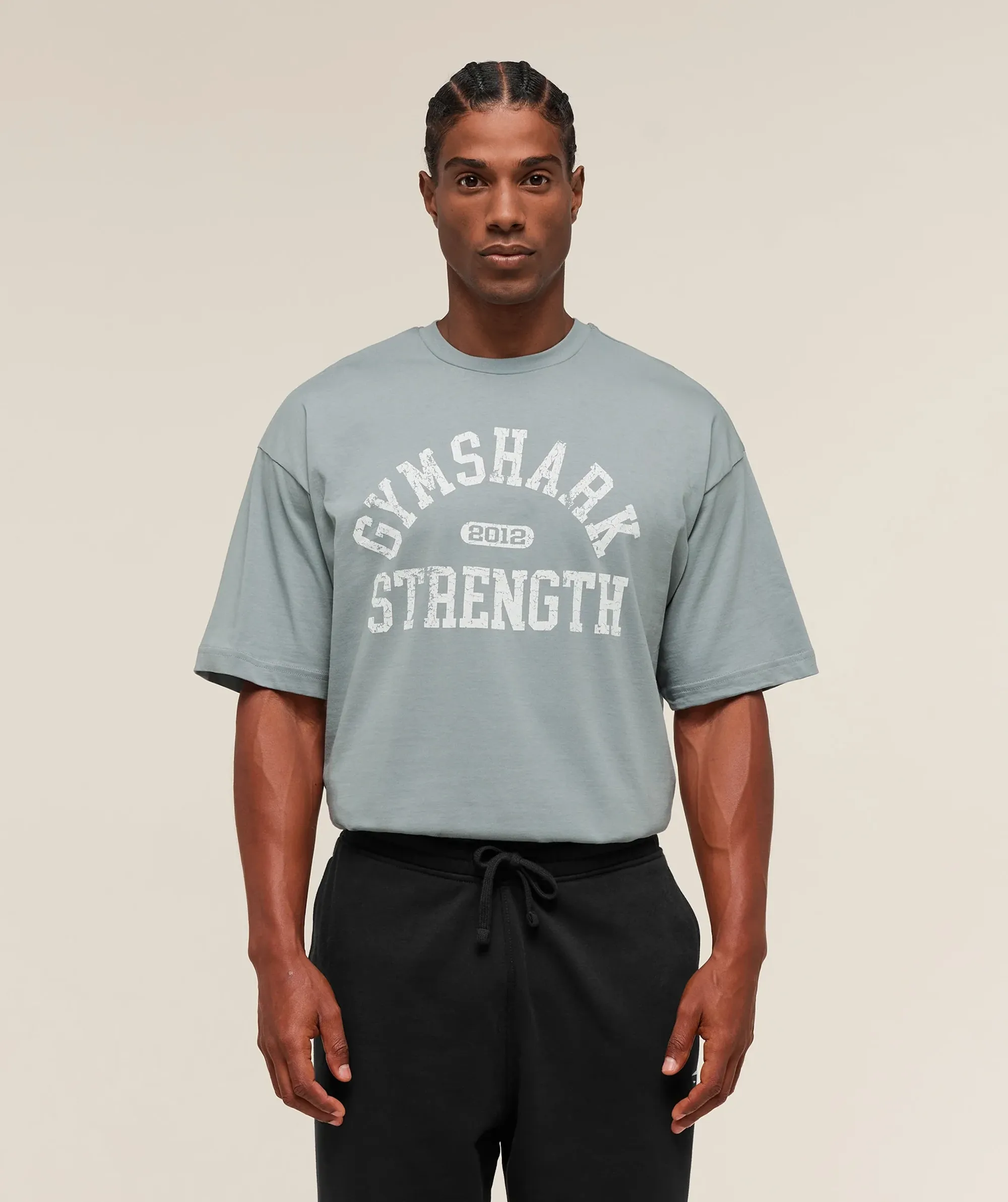  2012 Strength T-Shirt - Denim Grey