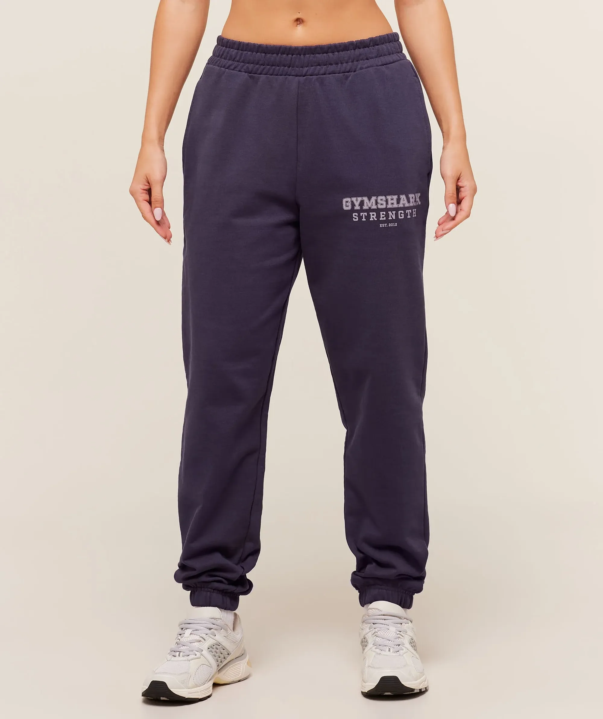   Strength Graphic Joggers - Midnight Purple