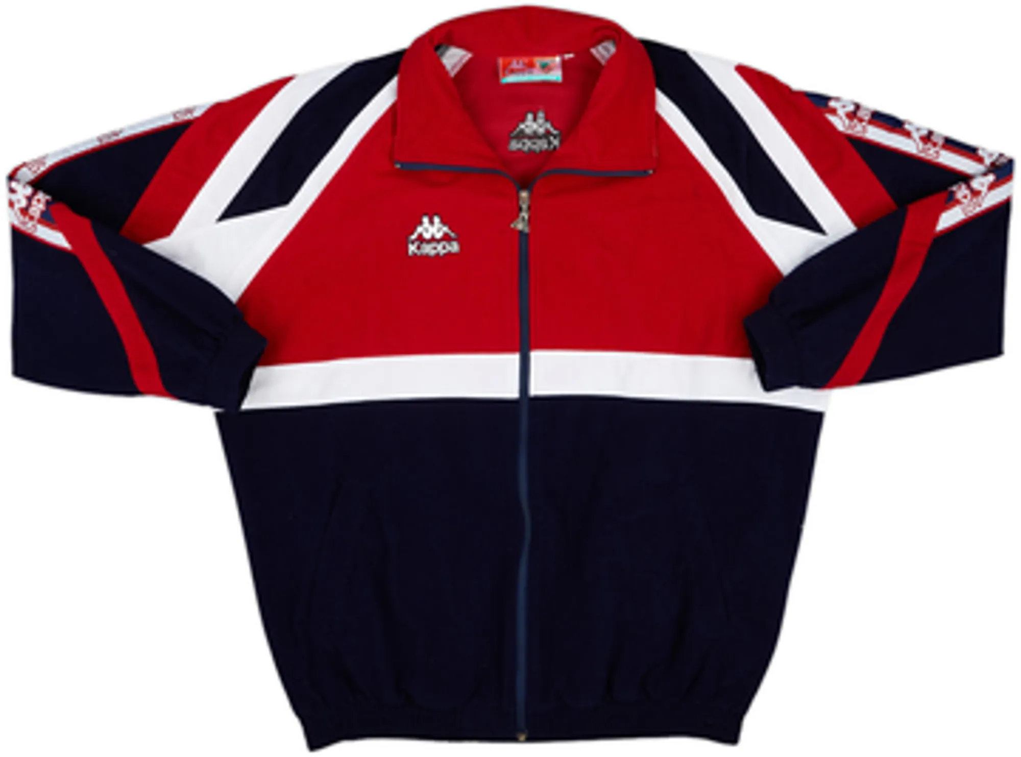 1995-97 Athletic Bilbao Kappa Track Jacket - 8/10 - (L)