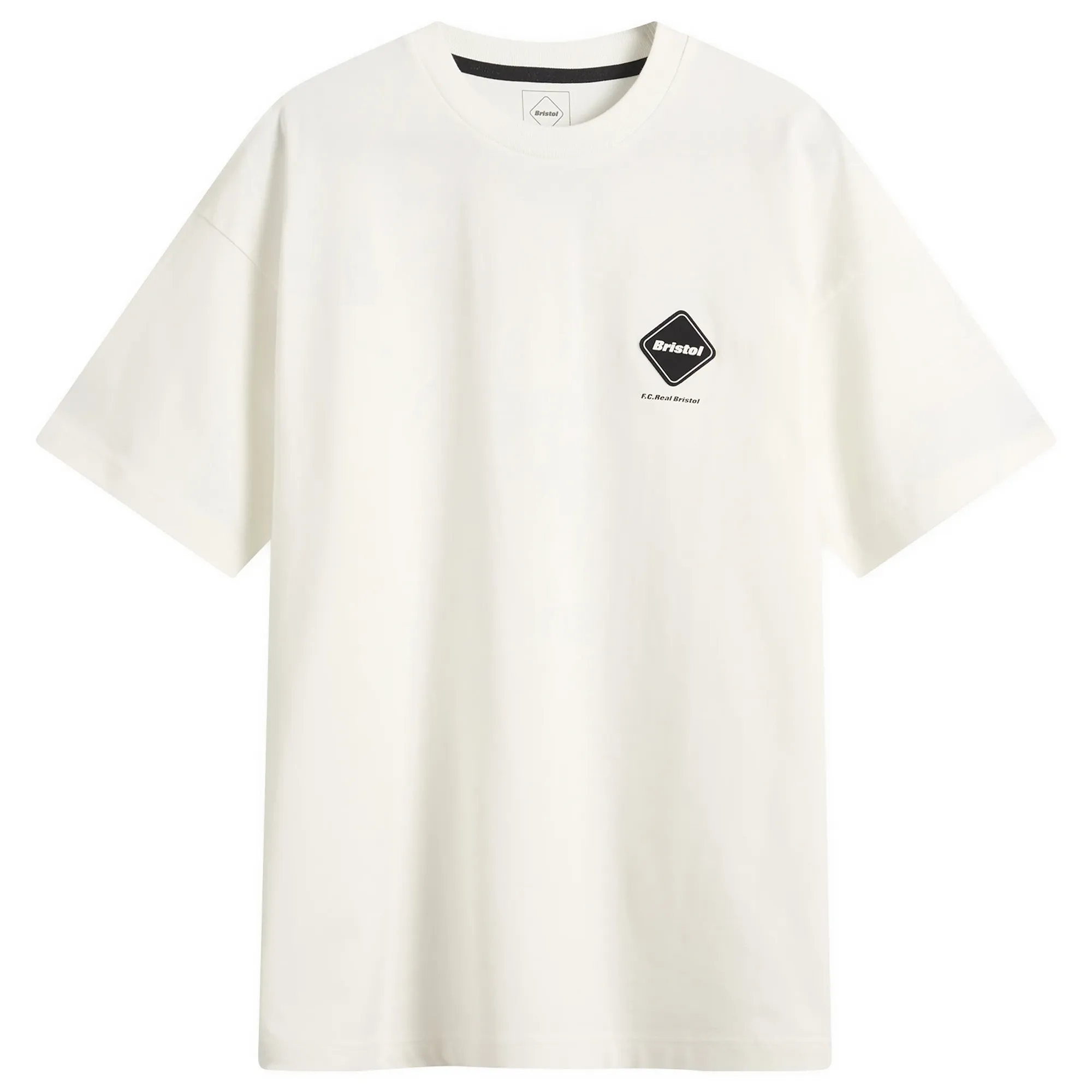 F.C. Real Bristol Men's Big Logo Baggy T-Shirt White