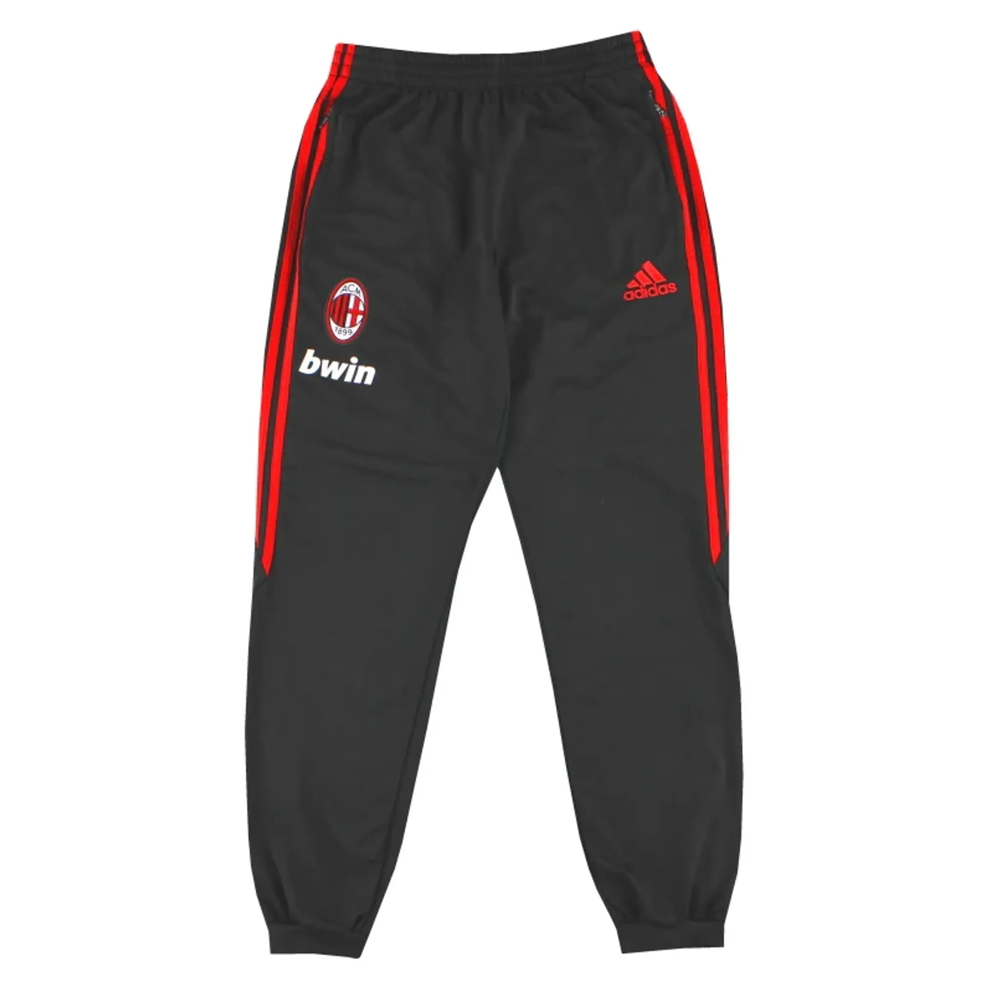 2009-10 AC Milan adidas Track Bottoms S - AC Milan / Excellent 