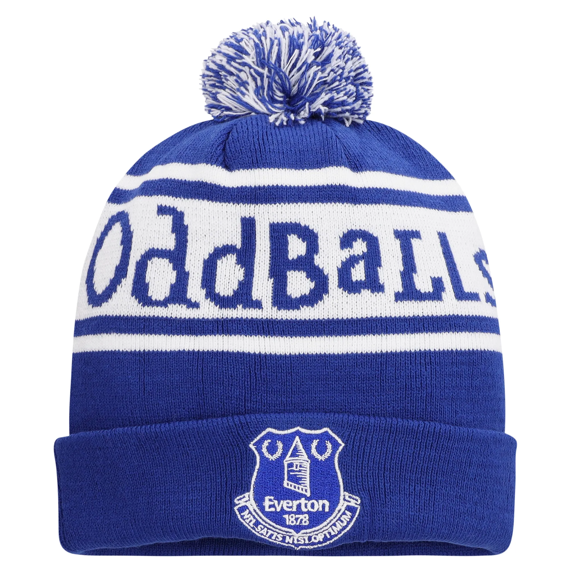 Everton Oddballs Bobble Hat - Blue - Unisex