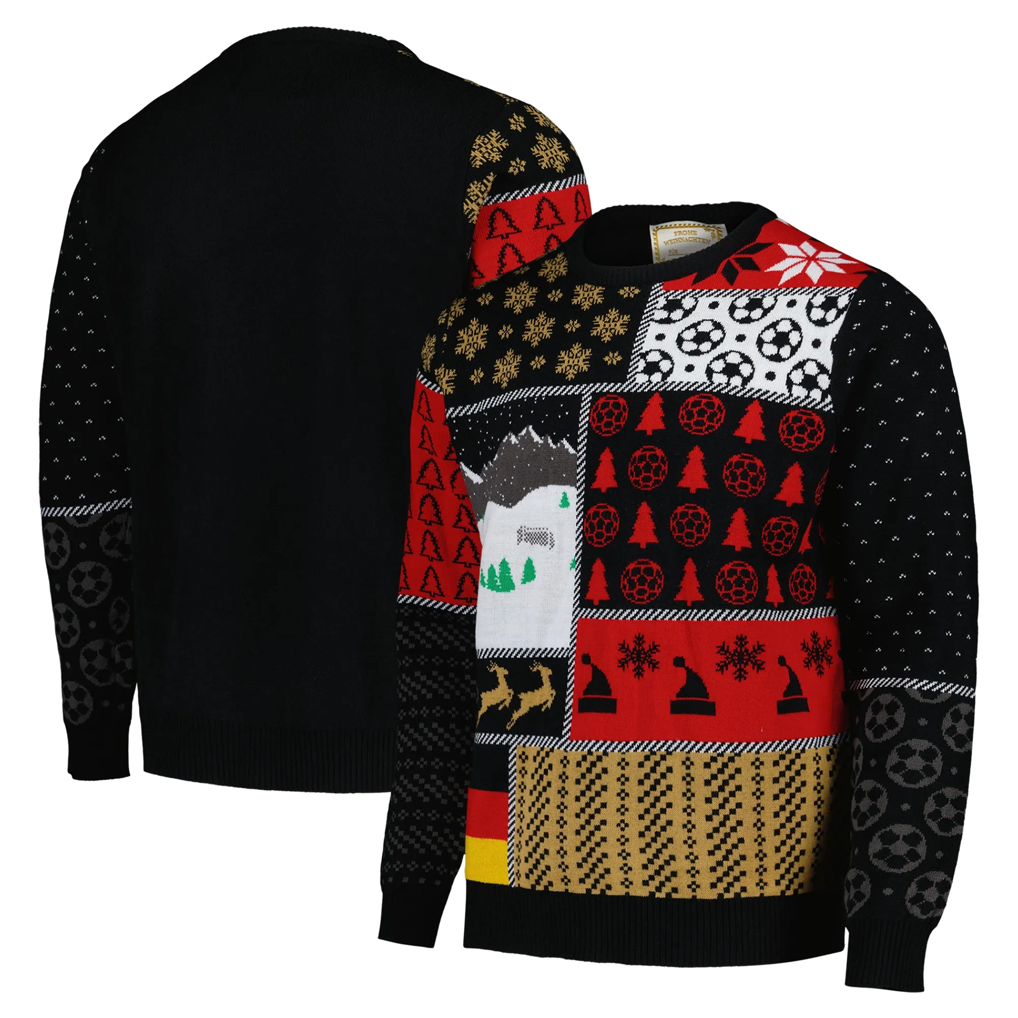 DFB Christmas Jumper - Black - Adults