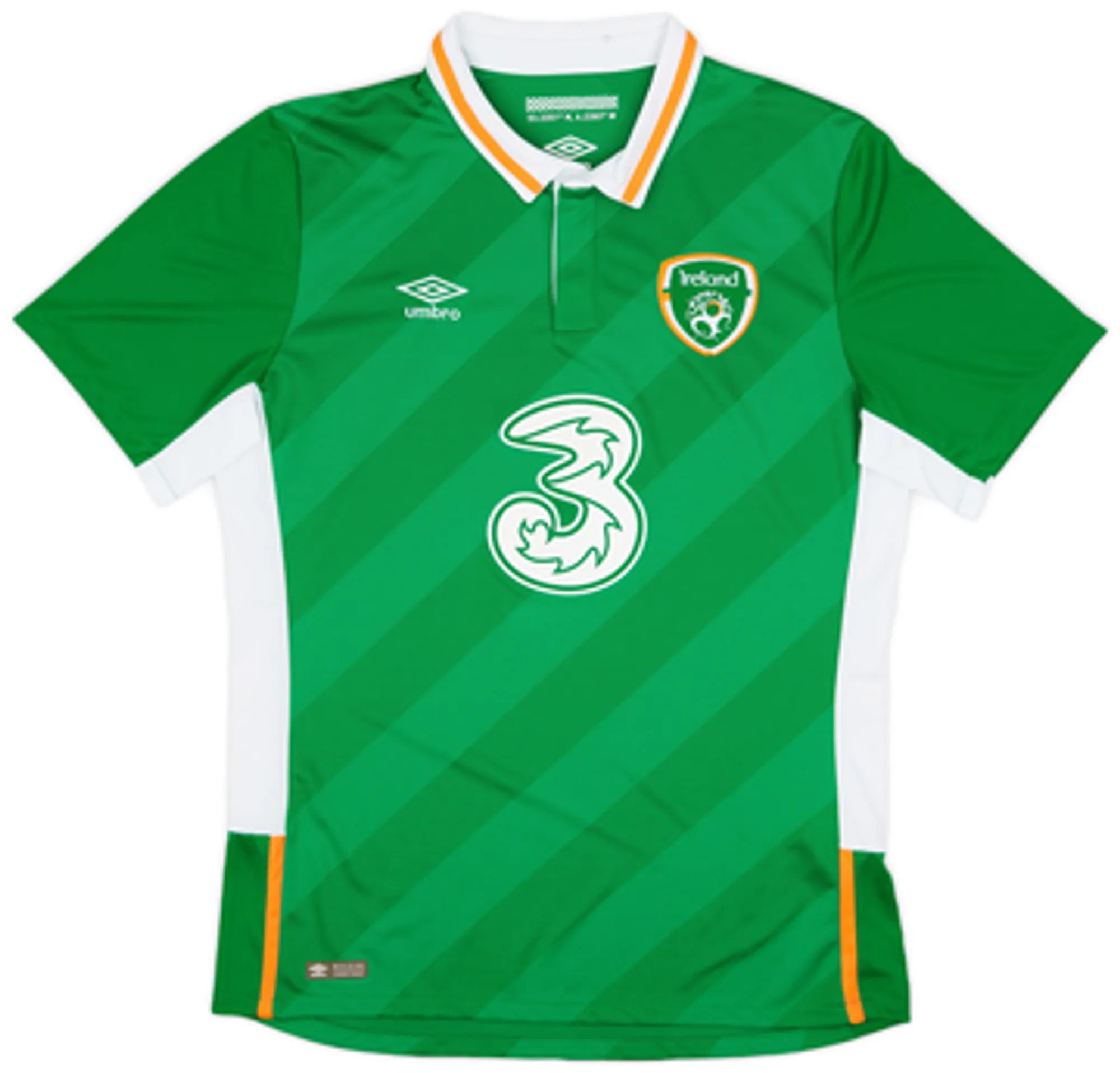 Umbro Republic of Ireland Mens SS Home Shirt 2016