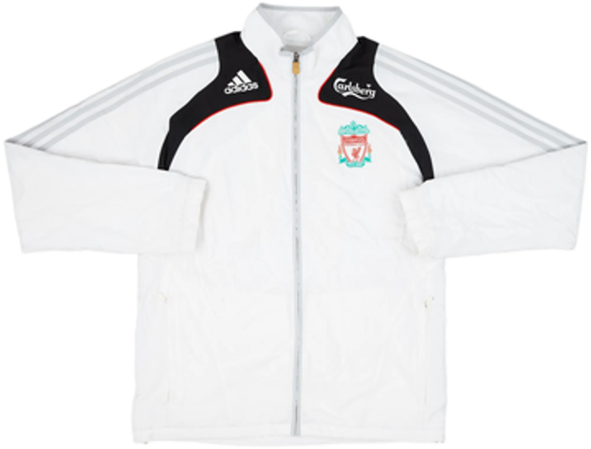 2008-09 Liverpool adidas Track Jacket - 8/10 - (M)