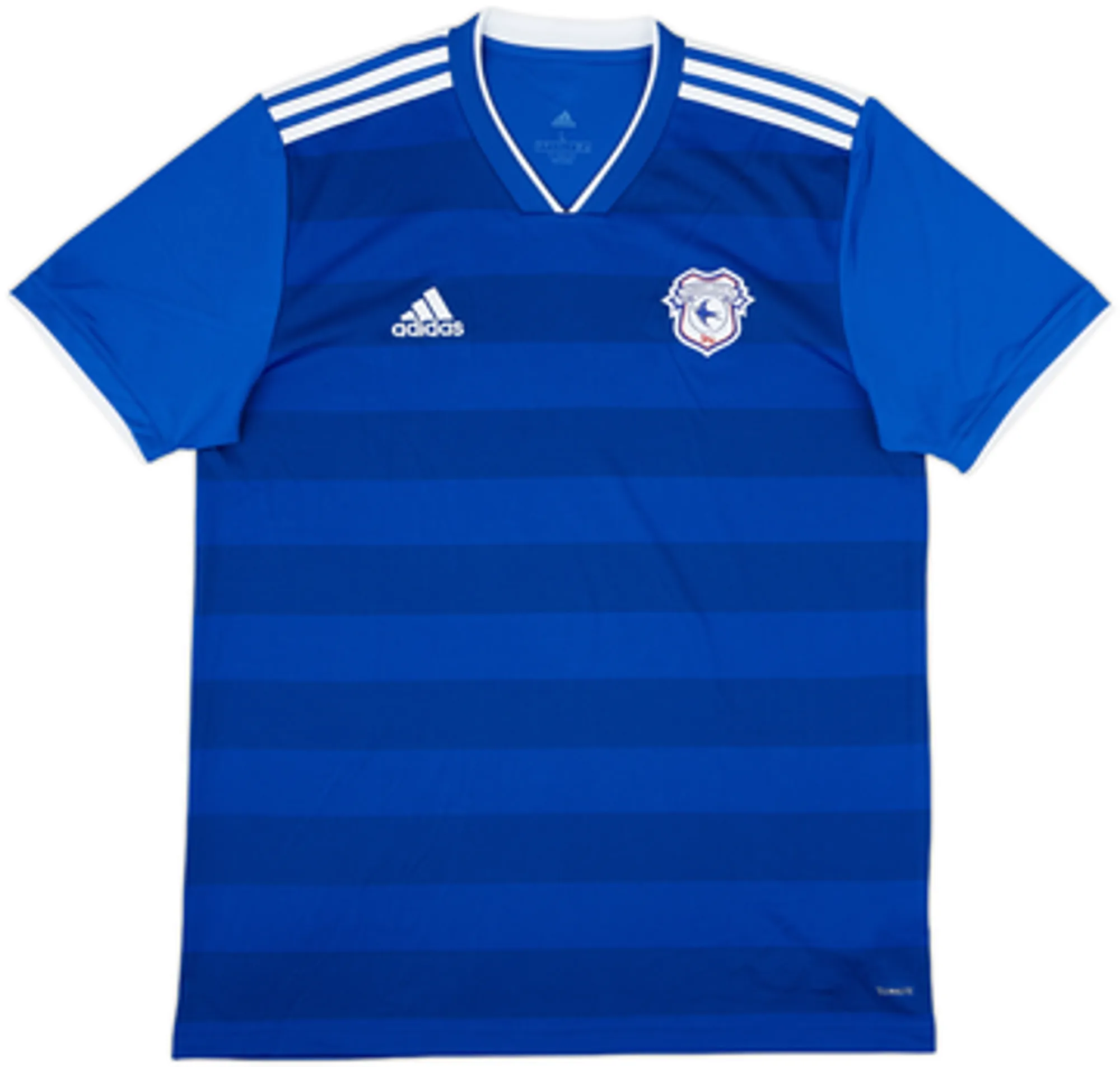 adidas Cardiff City Mens SS Home Shirt 2018/19