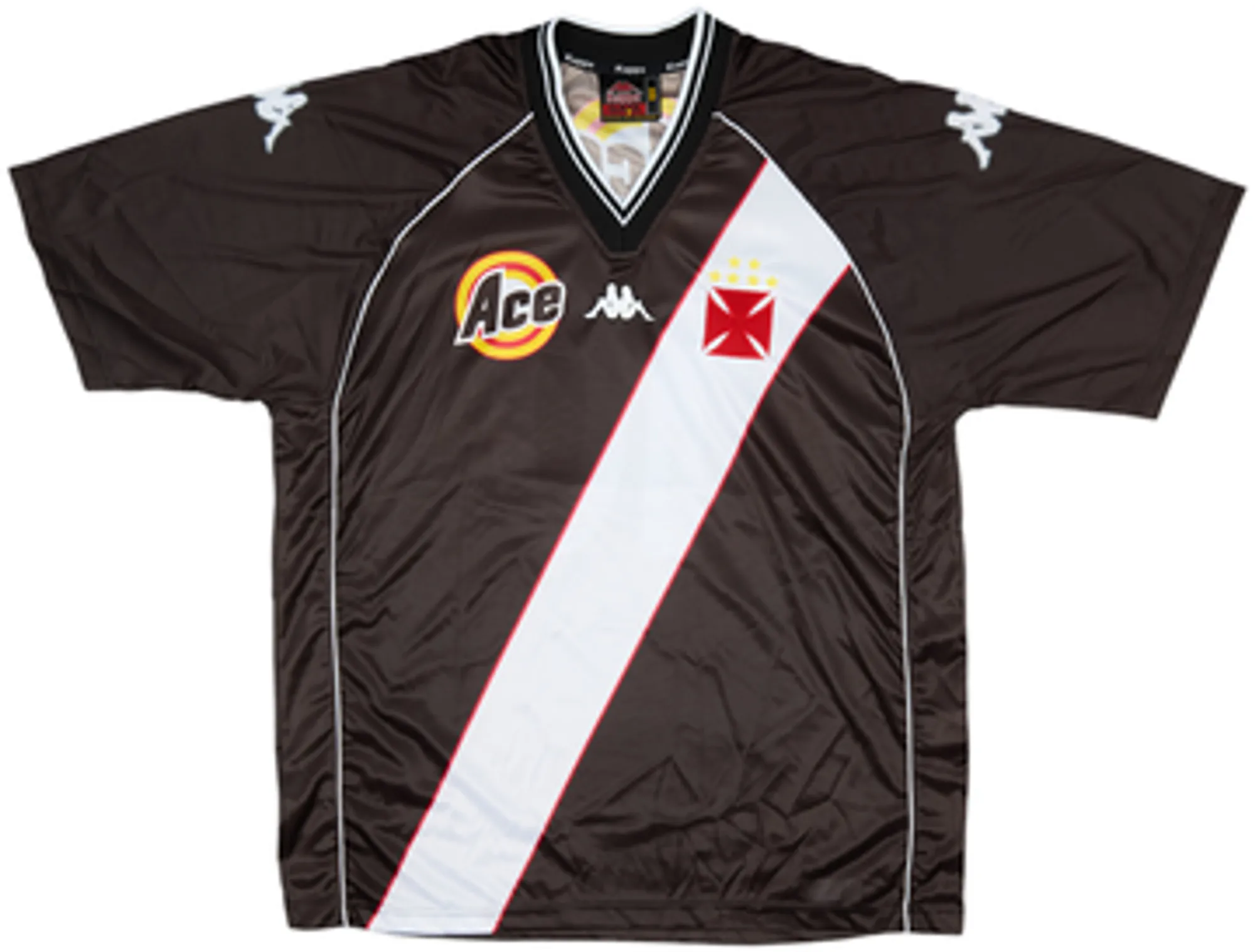 Kappa Vasco da Gama Mens SS Home Shirt 2000/01