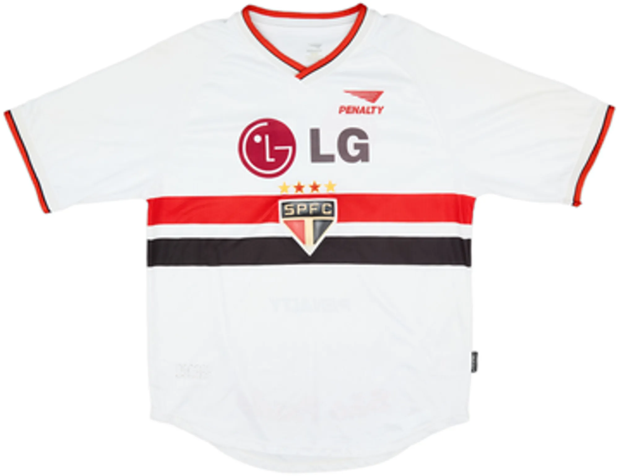 Home Sao Paulo Mens SS Home Shirt 2001/02
