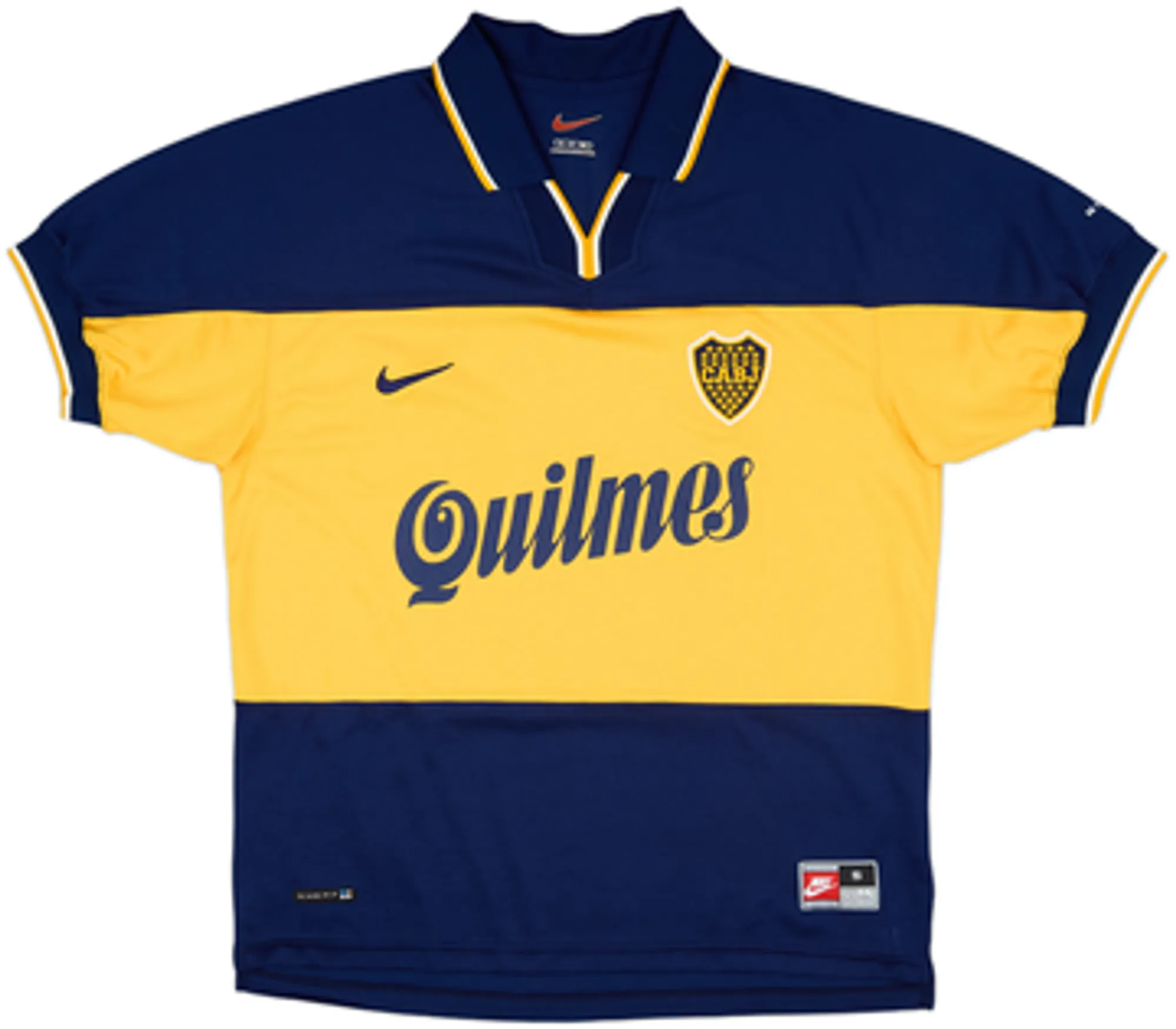 Nike Boca Juniors Mens SS Home Shirt 1998/00