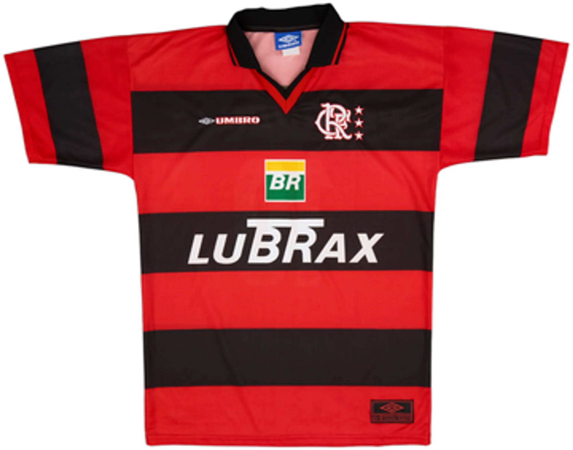 Umbro Flamengo Mens SS Home Shirt 1999/00
