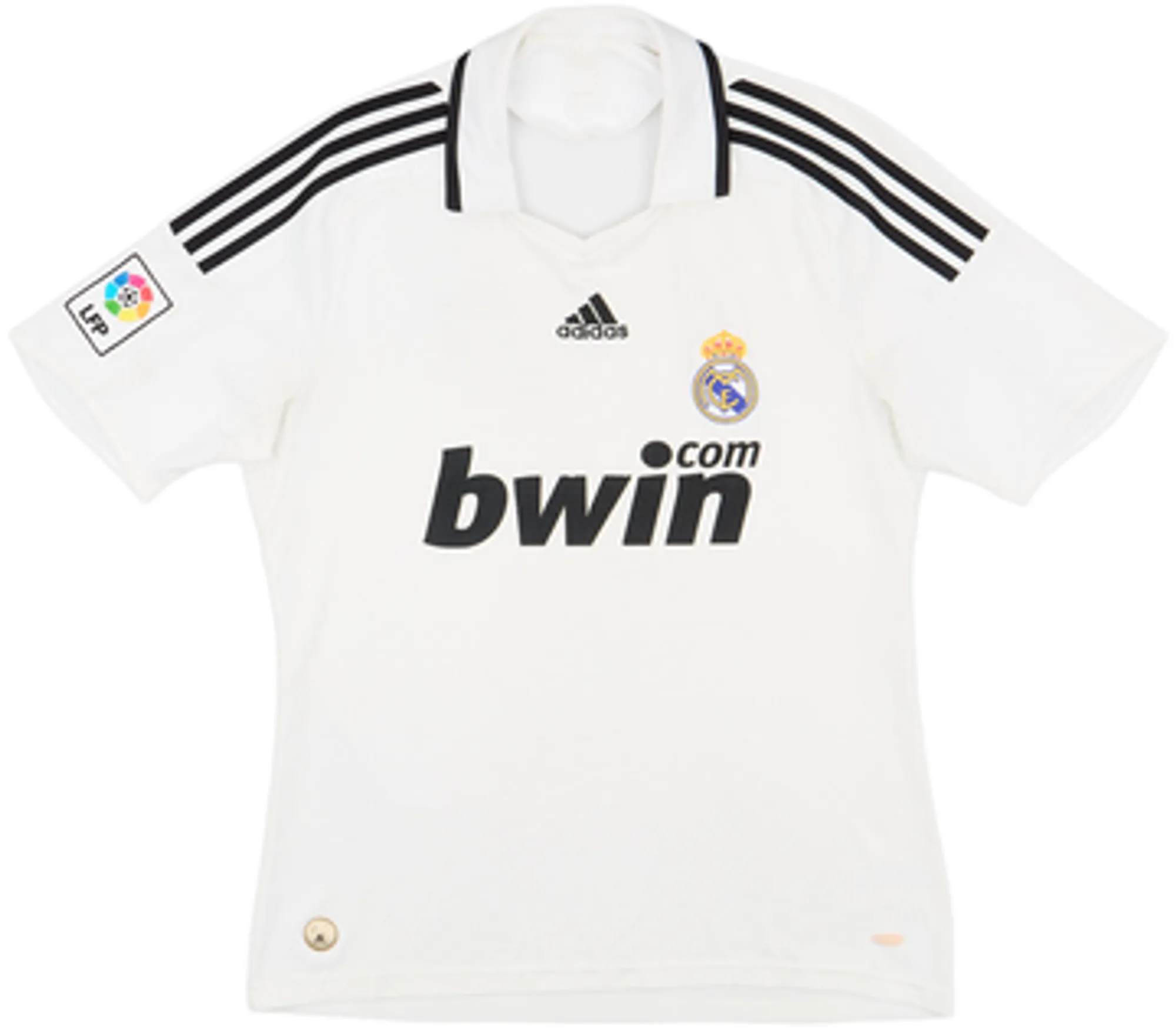 adidas Real Madrid Mens SS Home Shirt 2008/09