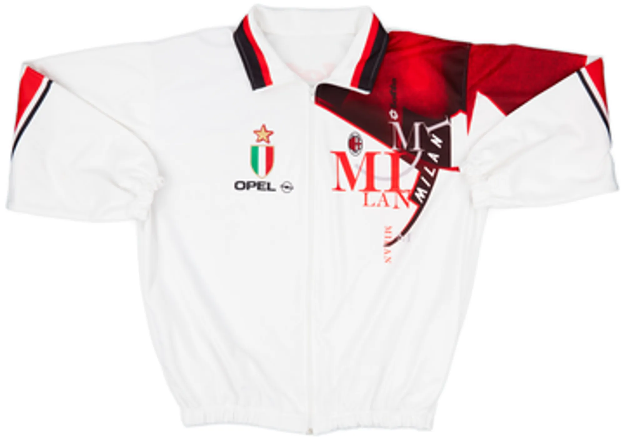 Lotto AC Milan Mens SS Home Shirt 1993/94