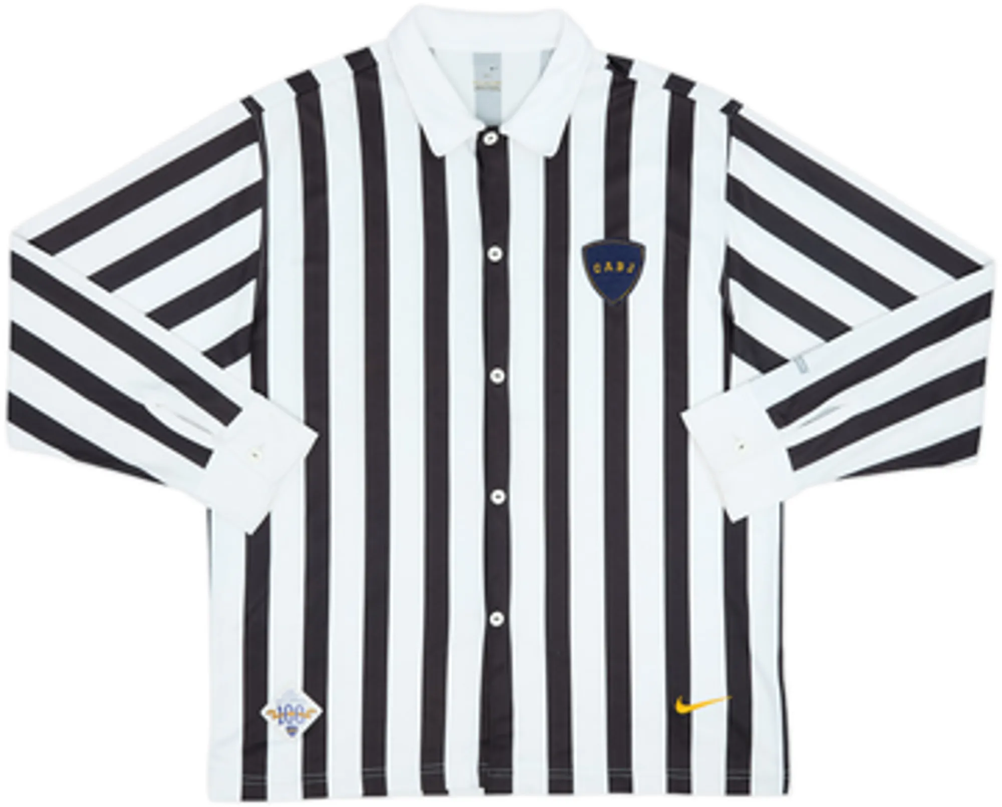 Nike Boca Juniors Mens LS Home Shirt 2005/06