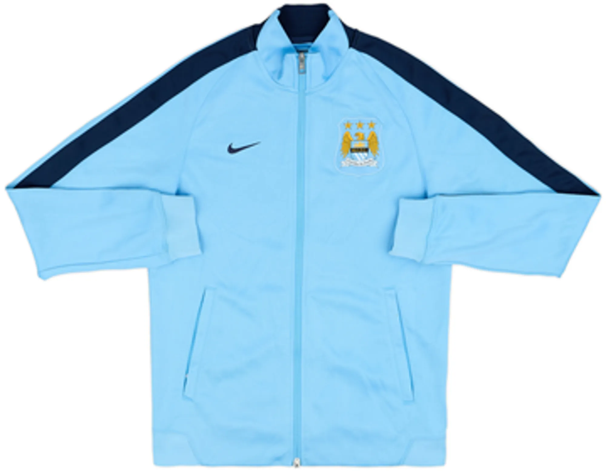 2014-15 Manchester City Nike Track Jacket - 9/10 - (S)