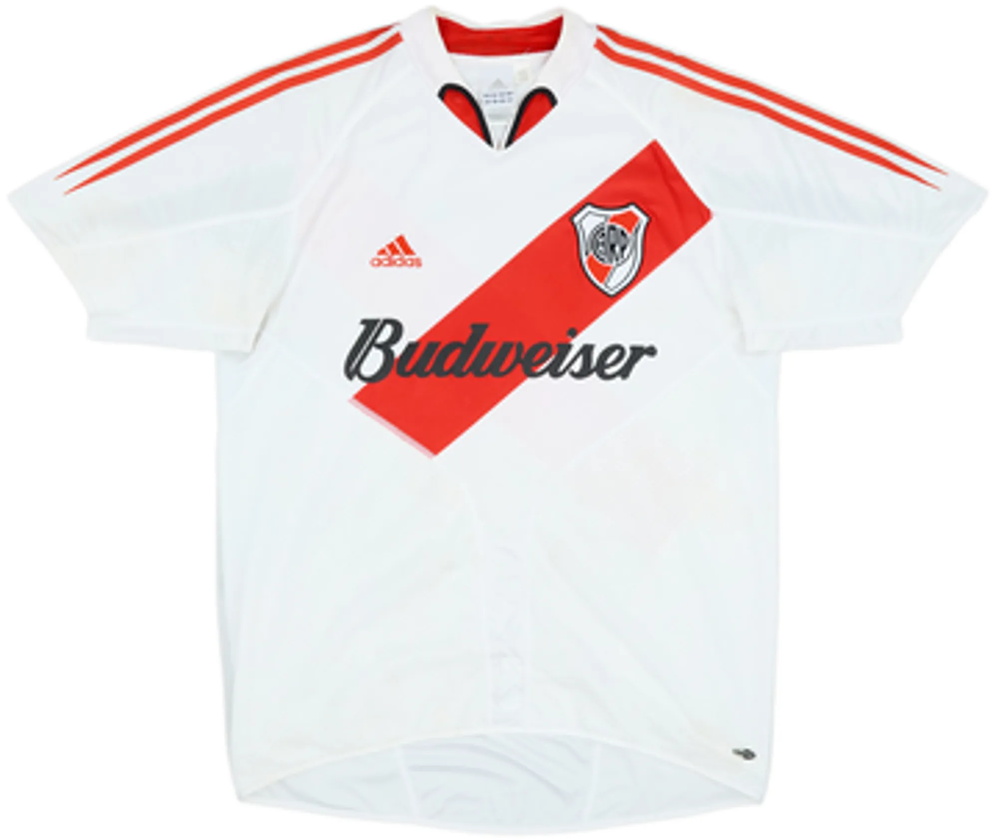 adidas River Plate Mens SS Home Shirt 2004/05