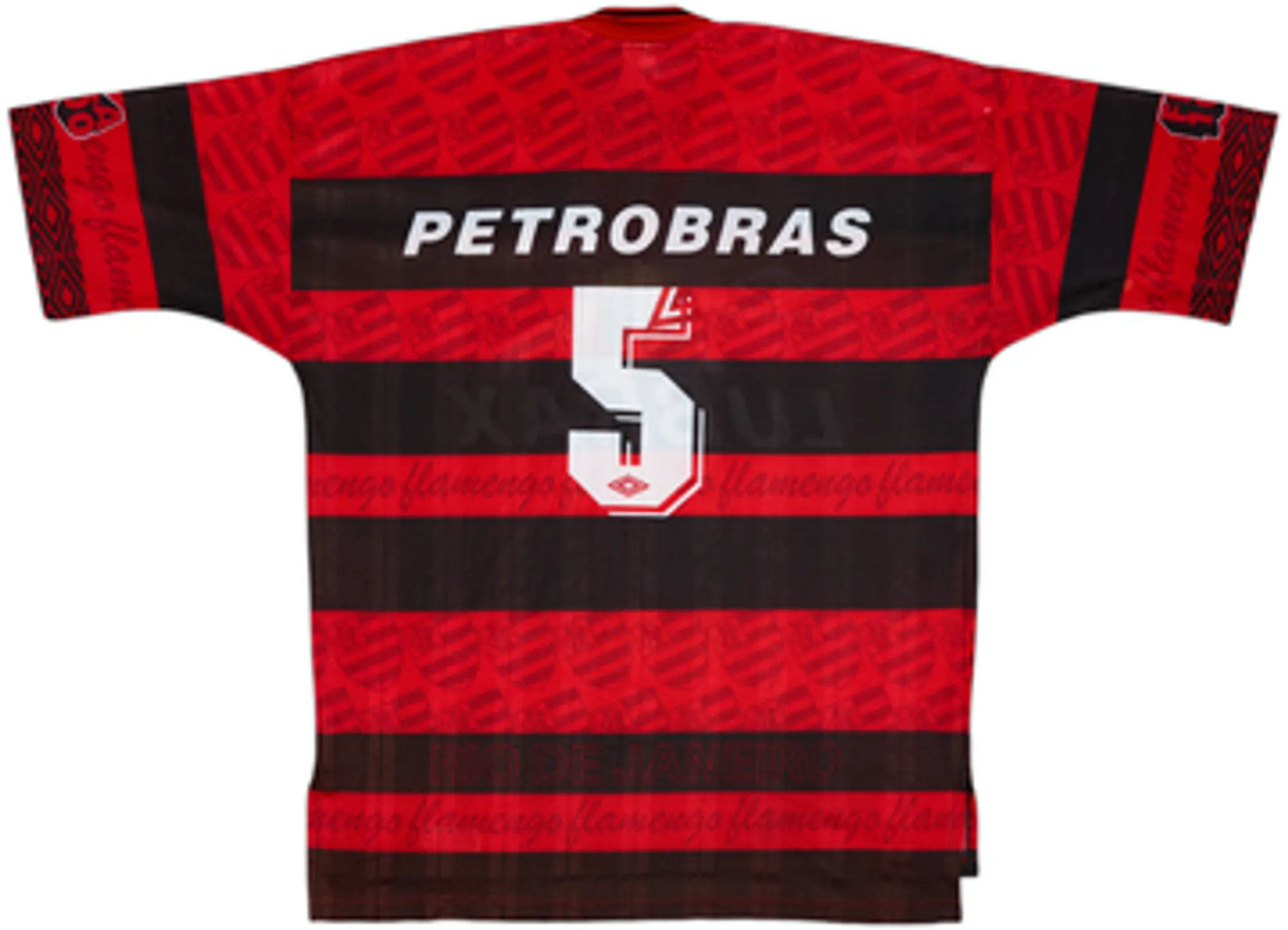 Umbro Flamengo Mens SS Home Shirt 1993/94
