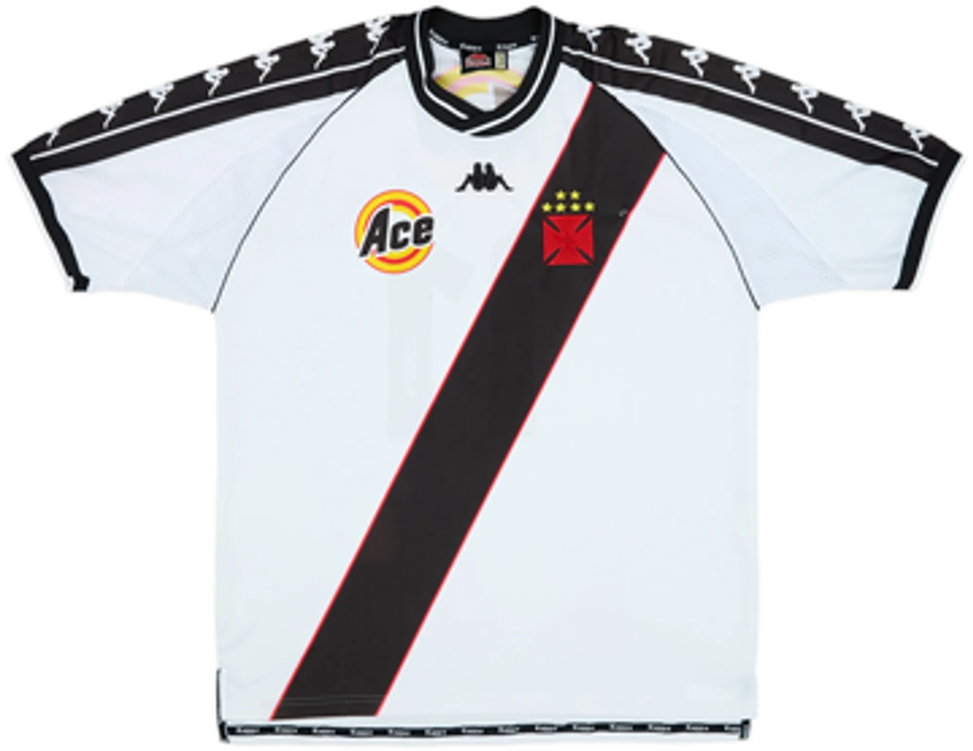 Kappa Vasco da Gama Mens SS Away Shirt 1999/00
