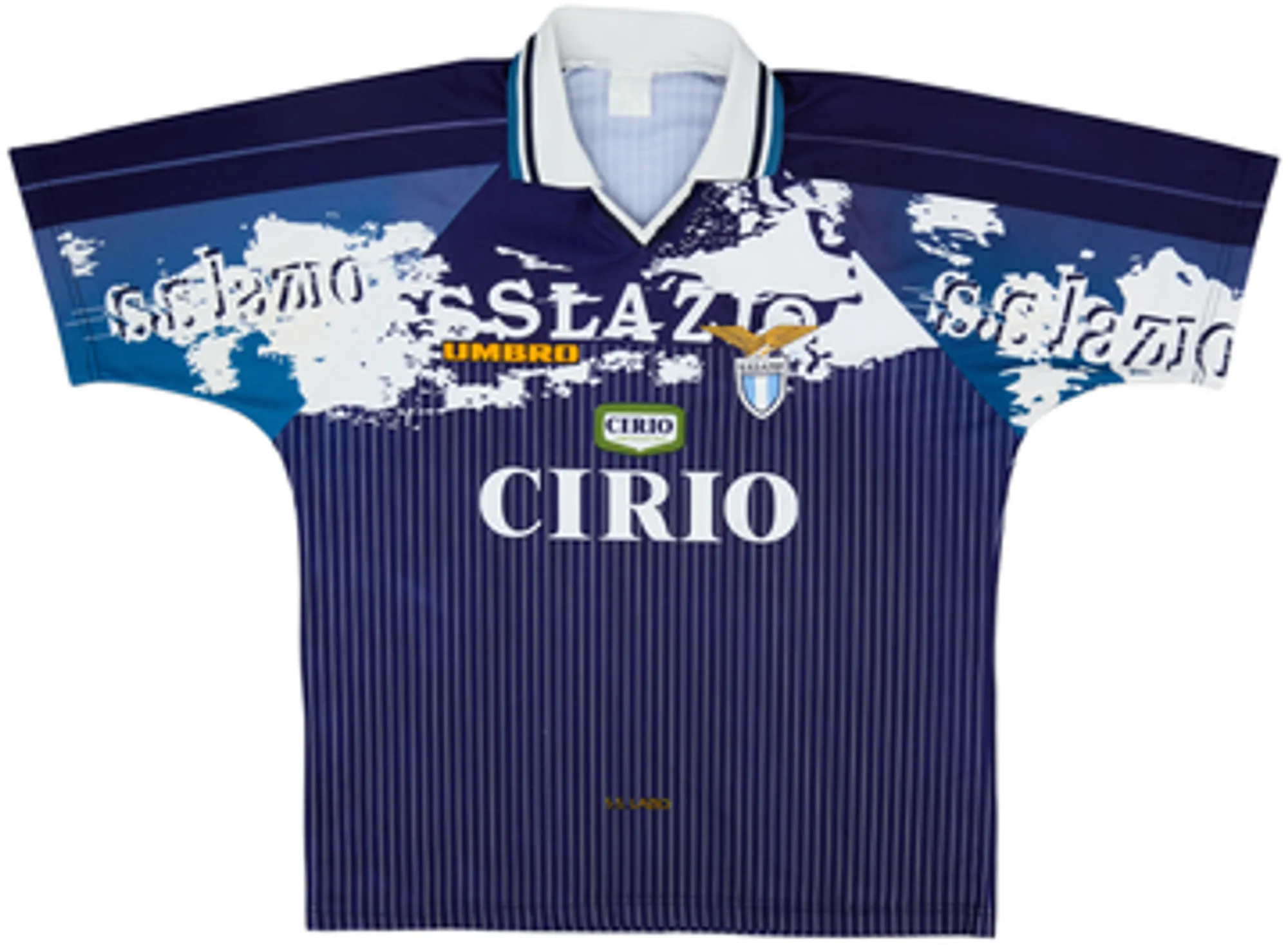 Umbro Lazio Mens SS Away Shirt 1996/98