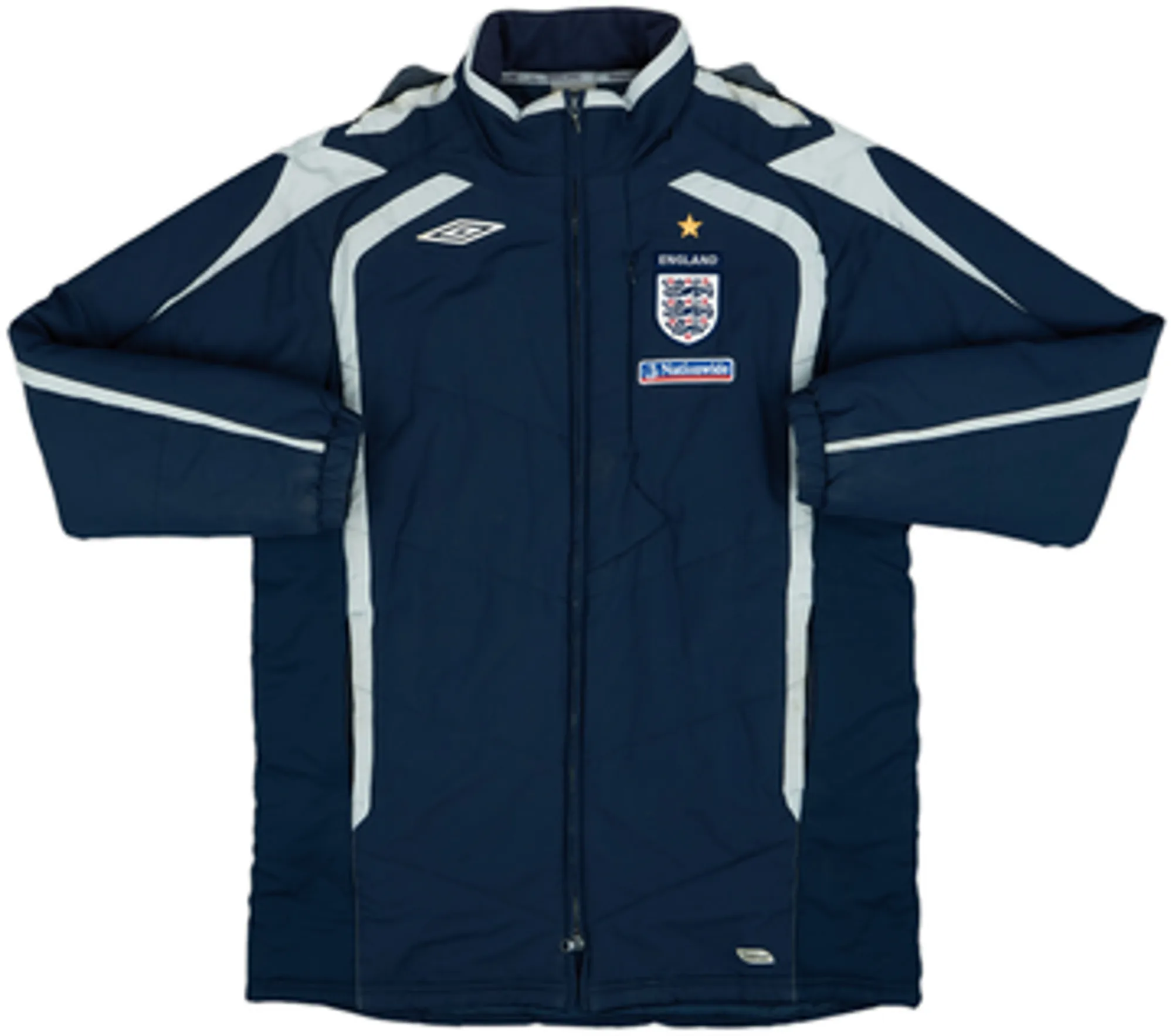 2007-08 England Umbro Padded Bench Coat - 6/10 - (L)