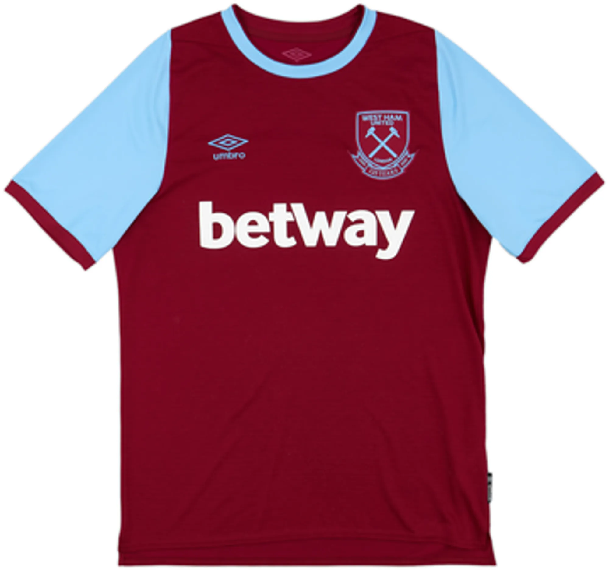 Umbro West Ham United Mens SS Home Shirt 2020/21