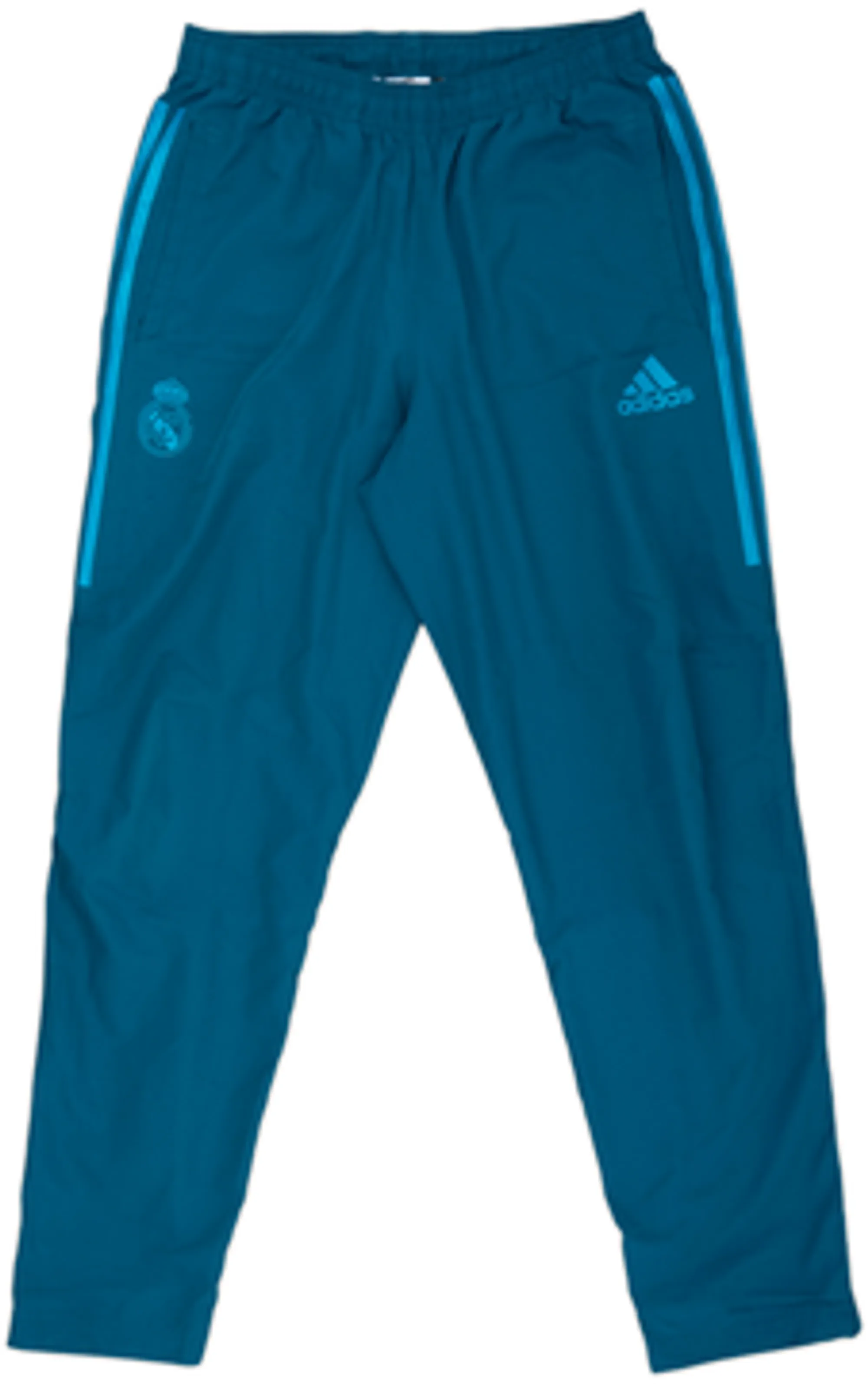 2017-18 Real Madrid adidas Track Pants/Bottoms - 9/10 - (M)