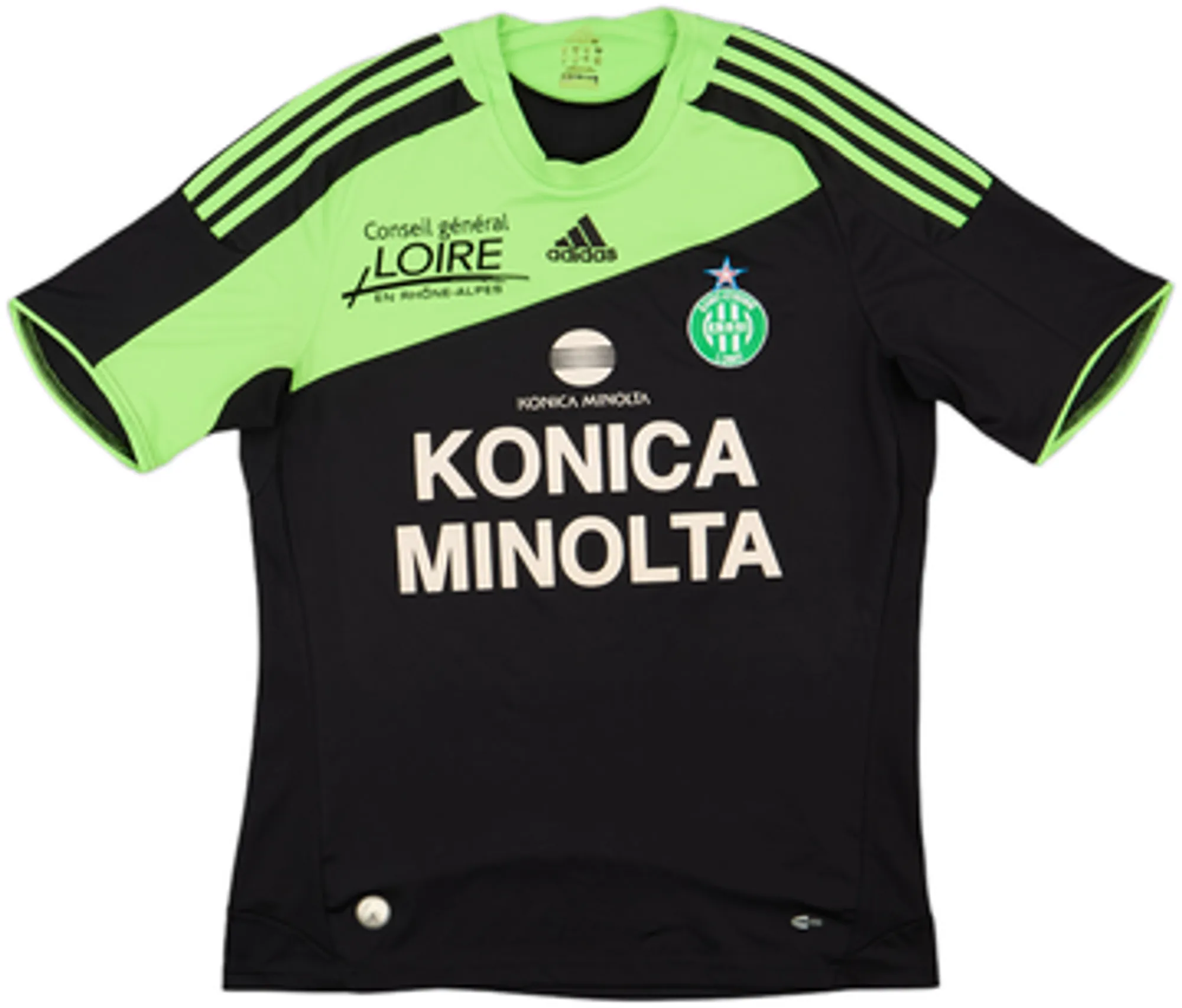 adidas Saint Etienne Mens SS Away Shirt 2008/09