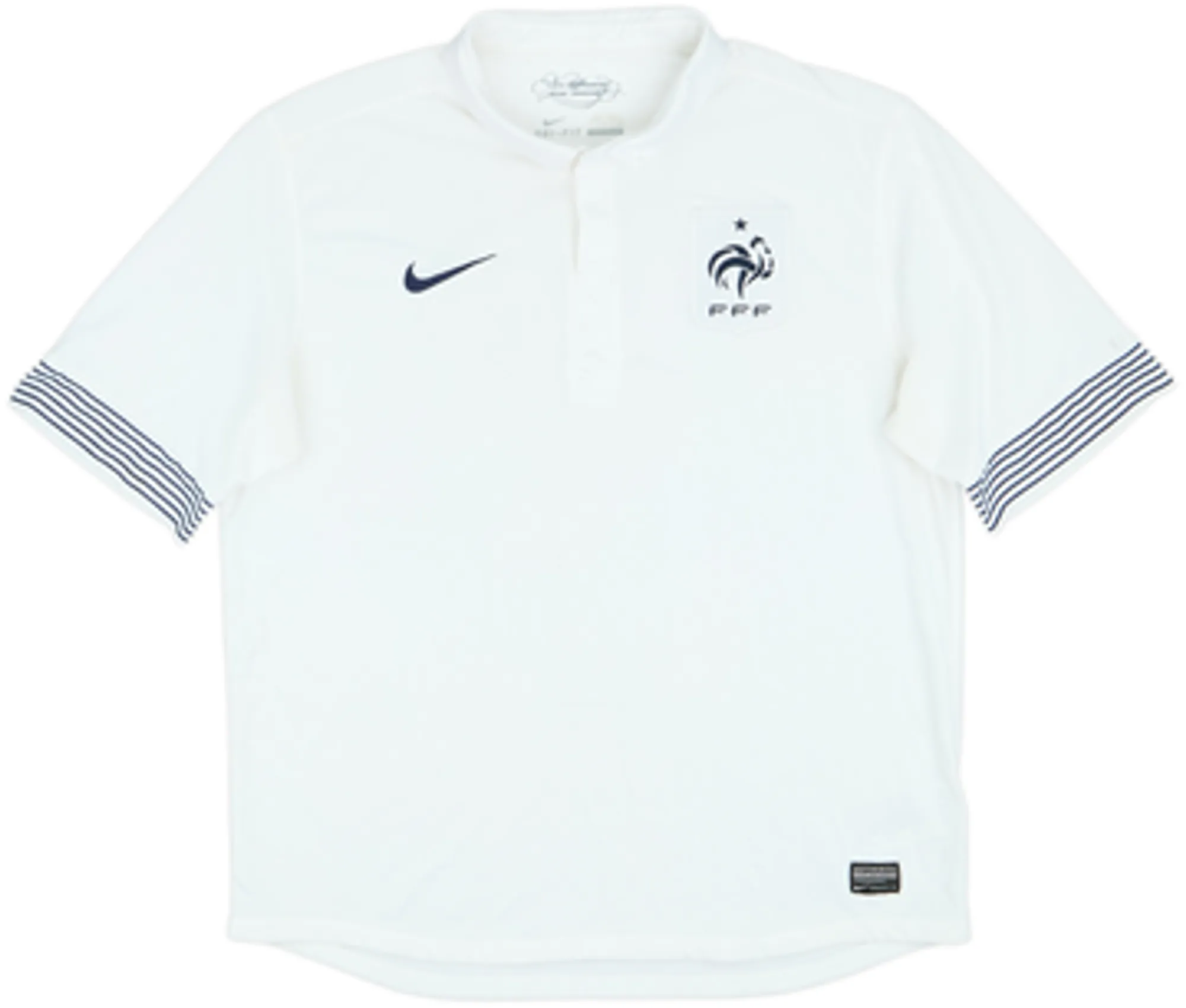 Nike France Mens SS Away Shirt 2012