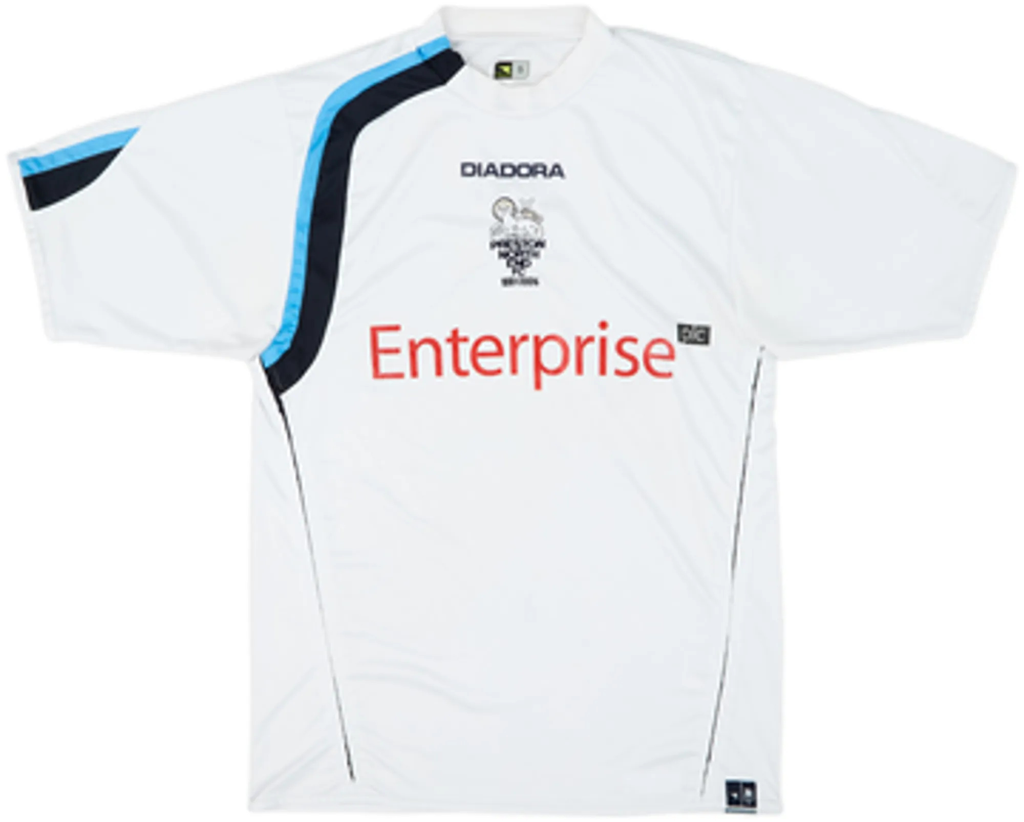 Diadora Preston North End Mens SS Home Shirt 2005/06