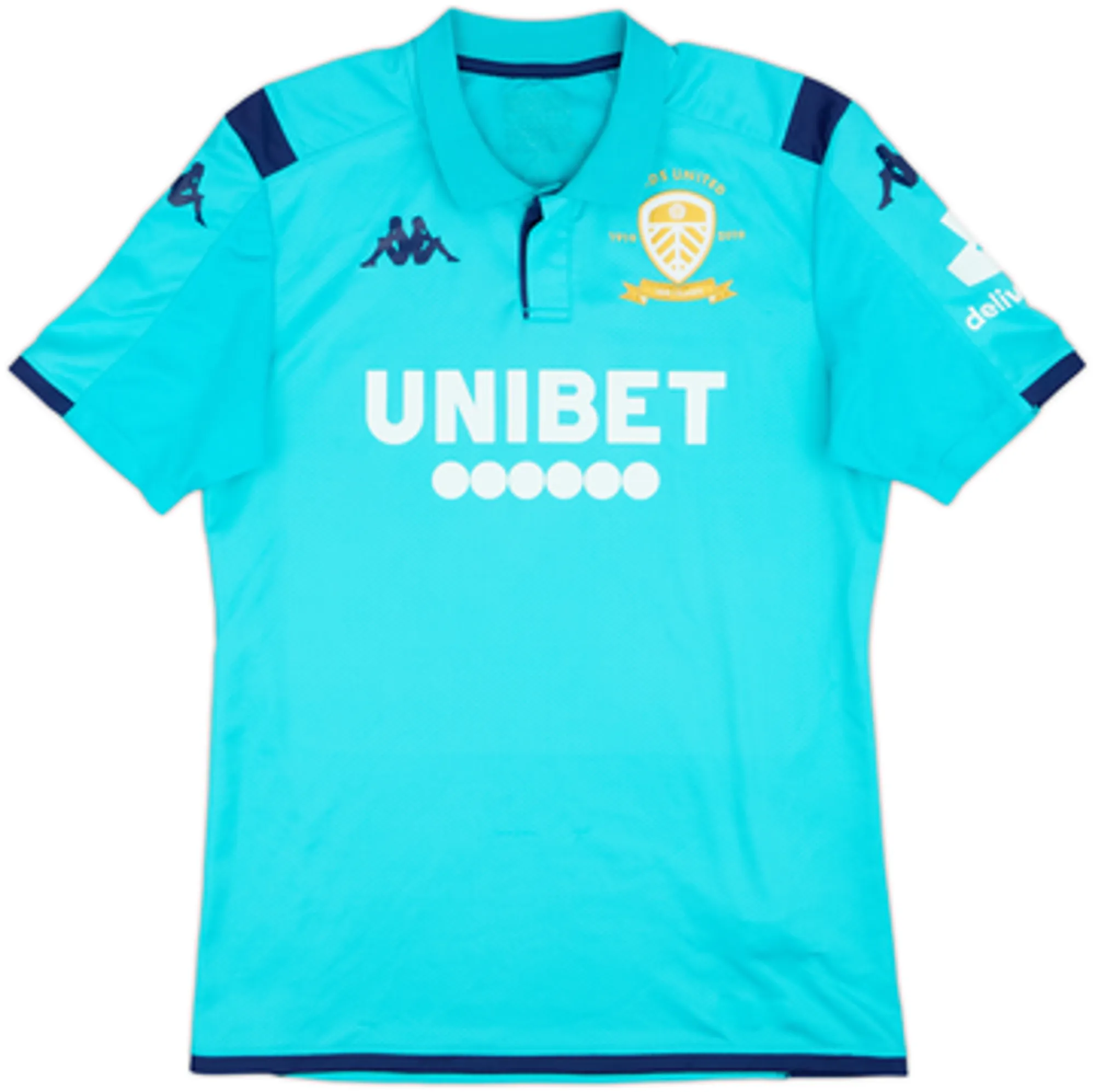 Kappa Leeds United Mens SS Home Shirt 2019/20